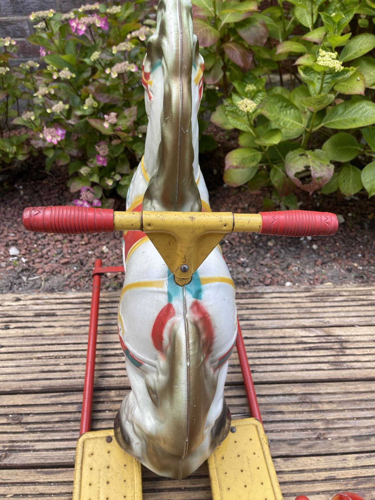 English Rocking Horse By Mobo For D. Sebel & Co. Ltd., 1950s photo buy