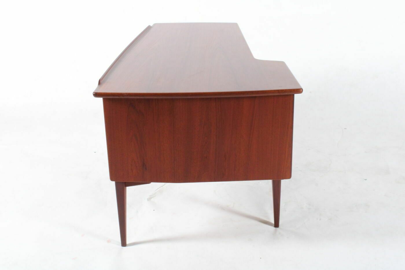 Beautiful Boomerang Style Scandanavian Desk In Teak By Goran Strand For Lelangs Mobelfabrik photo buy