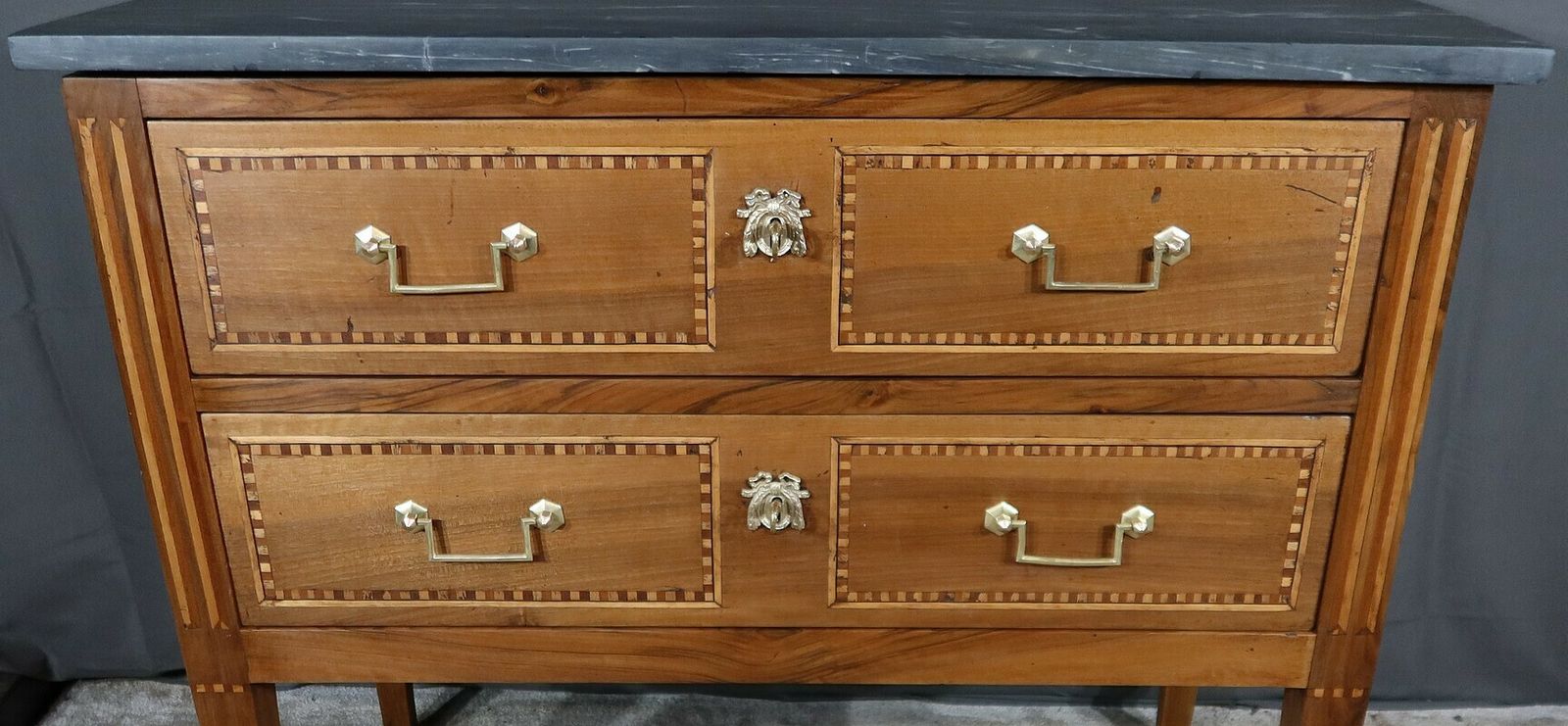 Small Regional Walnut Commode, Louis XVI Style – Early 19th Century photo buy