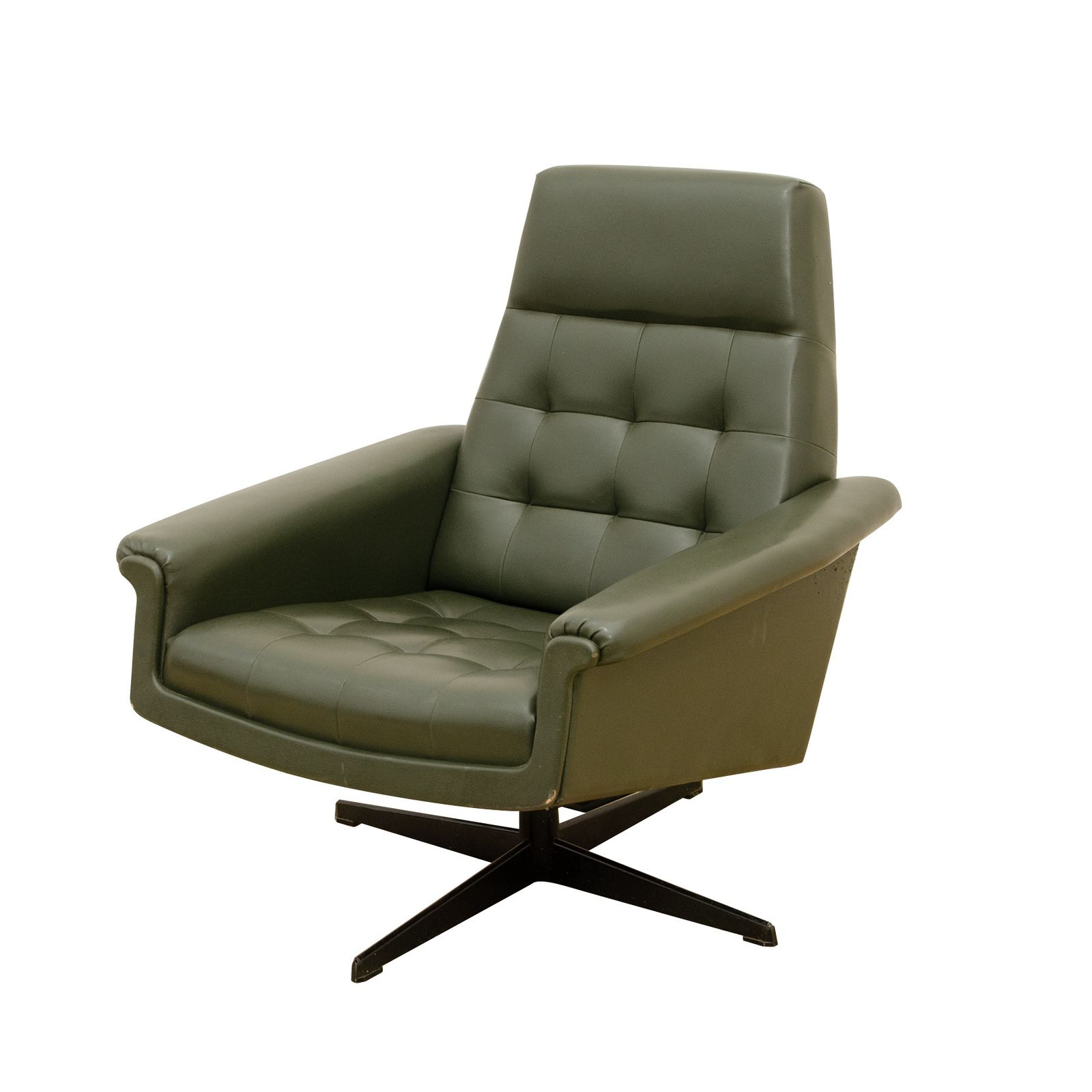 Mid Century Czechoslovak Swivel Armchair, 1970´S, Central Europe