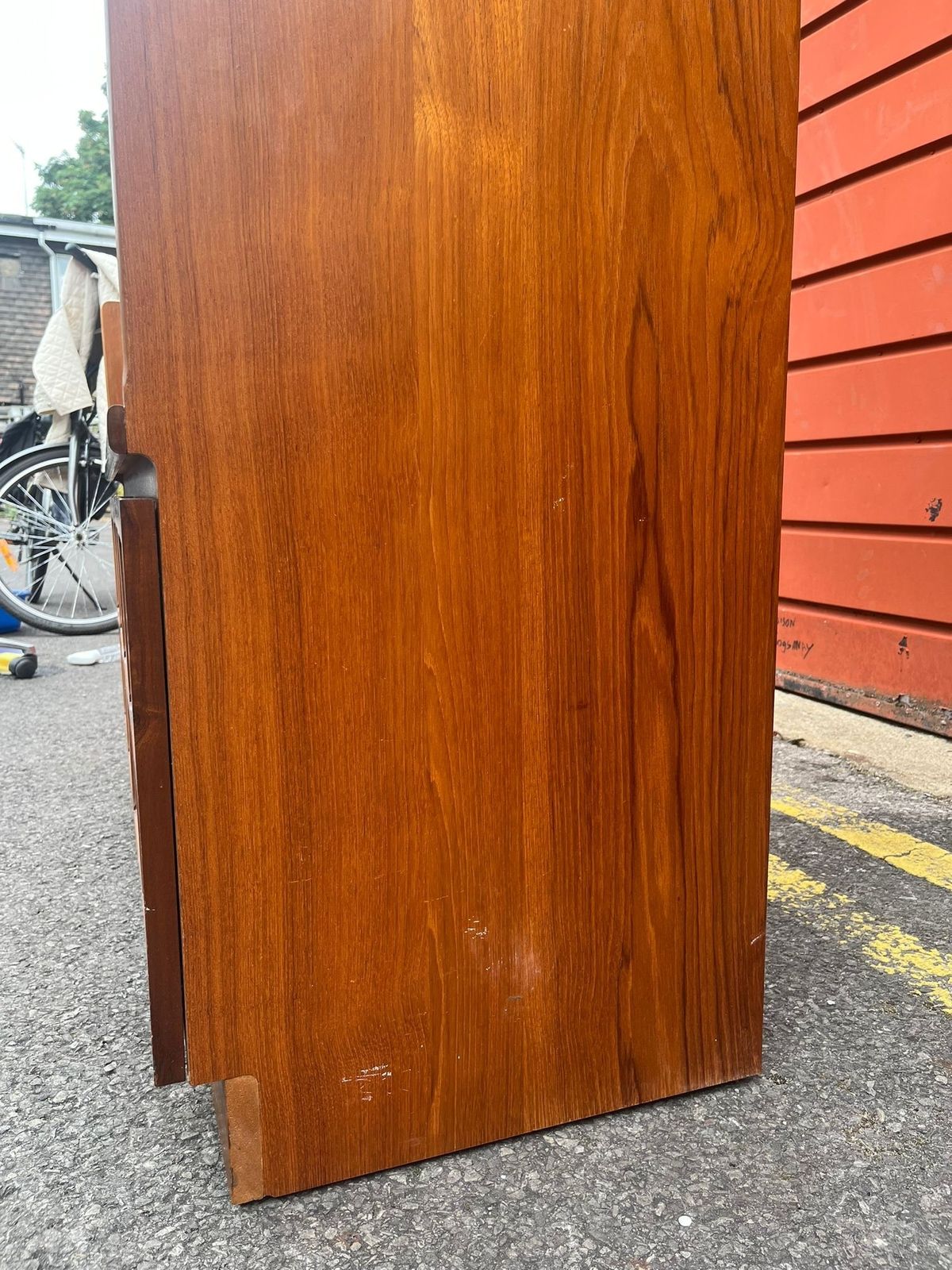 photo furniture Vintage 1970s Nathan Mid Century Teak Bookcase Cabinet