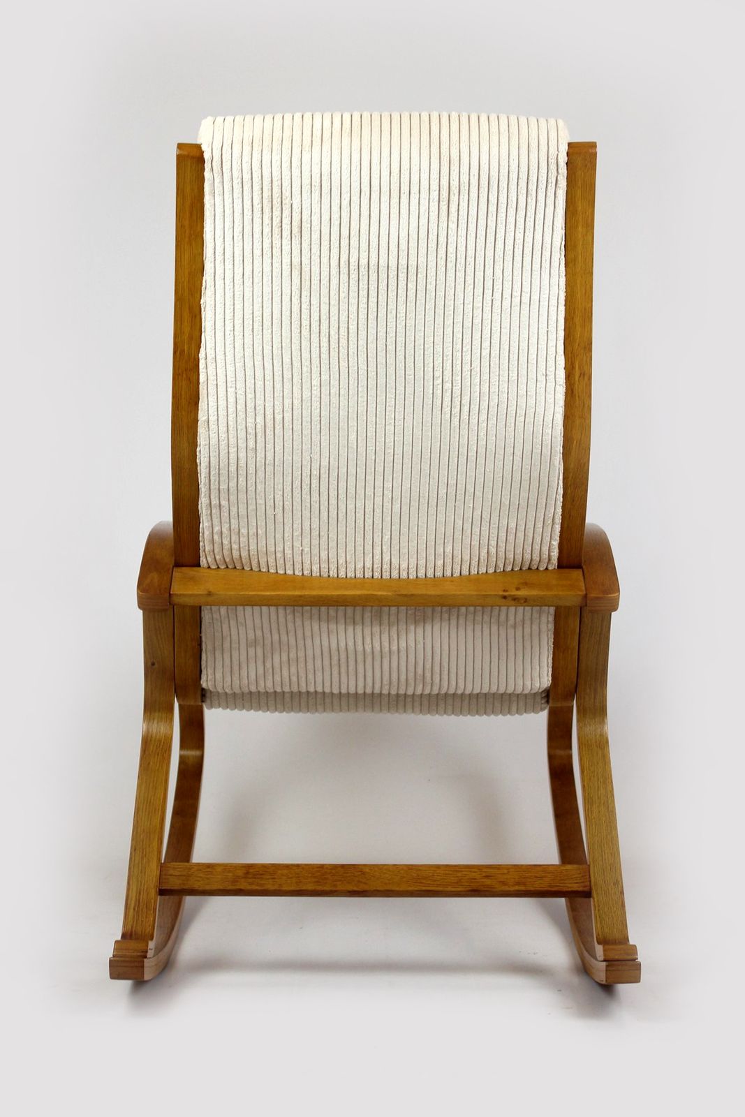 photo vinterior Restored Mid Century Plywood Rocking Chair By Ludvik Volak For Drevopodnik Holesov, 1960s