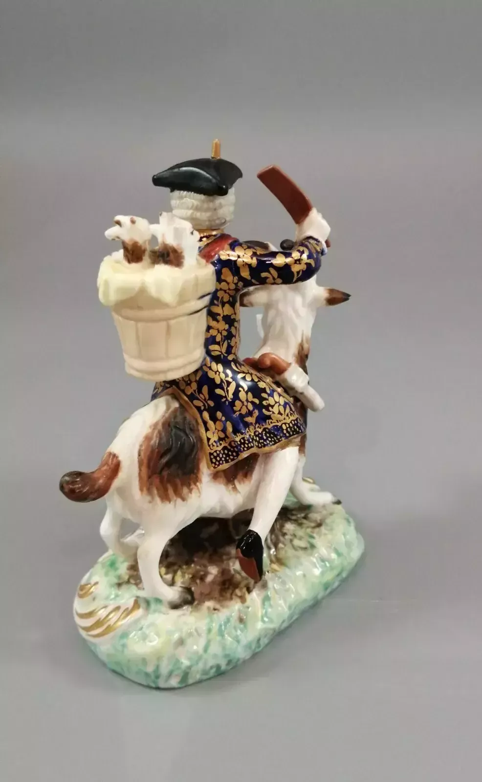 photo furniture Derby Figurines Of The Welch Tailor And His Wife, C.1820