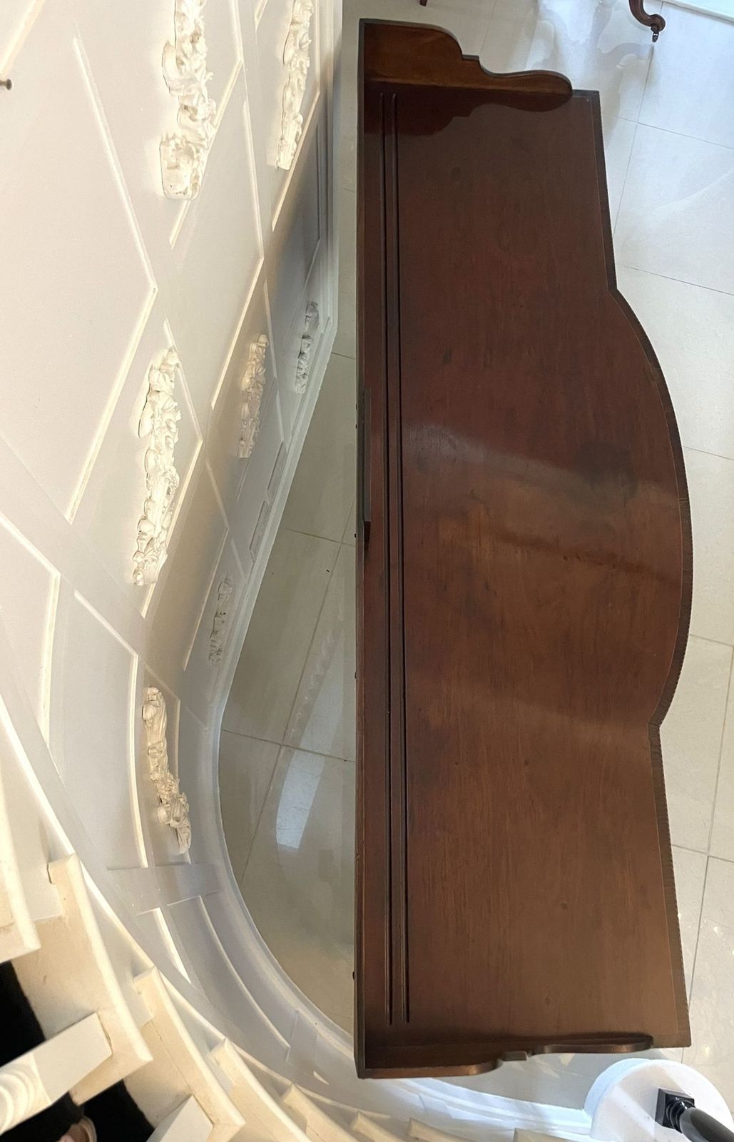 photo for sale Magnificent Quality Large Antique 18th Century Inlaid Mahogany Sideboard