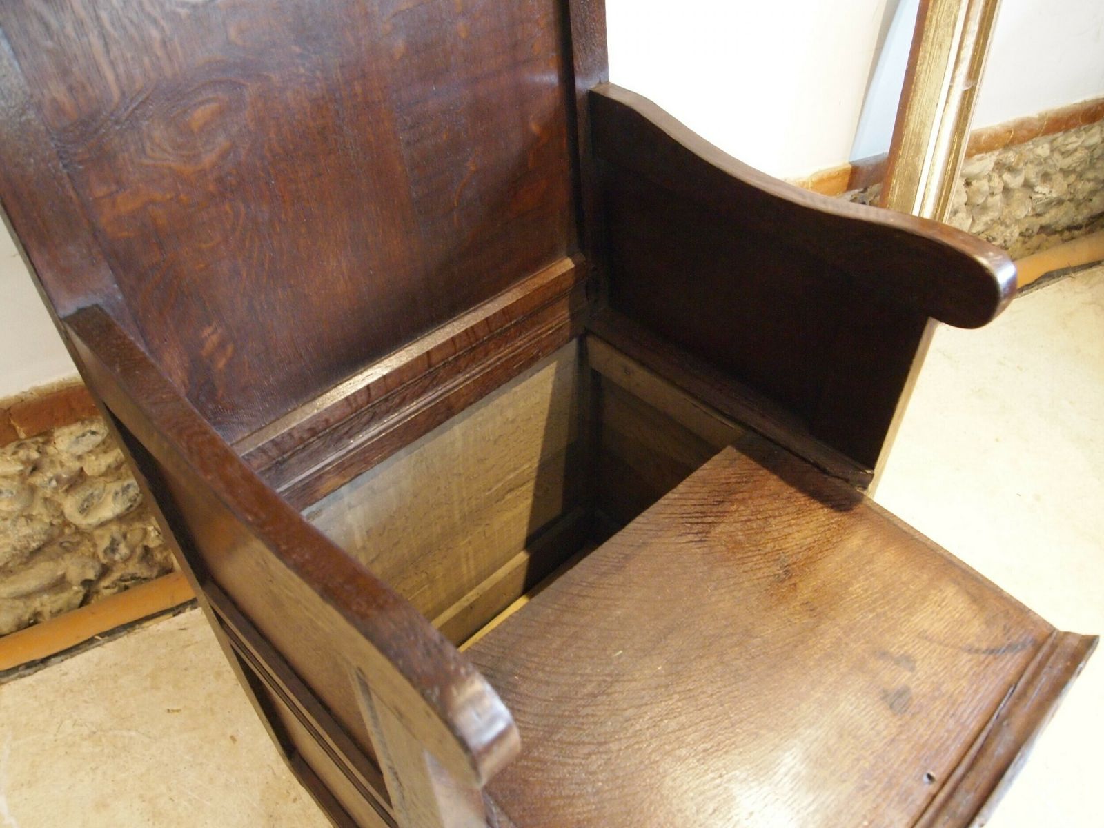 Chair Rare George I Scottish Lambing Chair Oak C1720 photo Furniture
