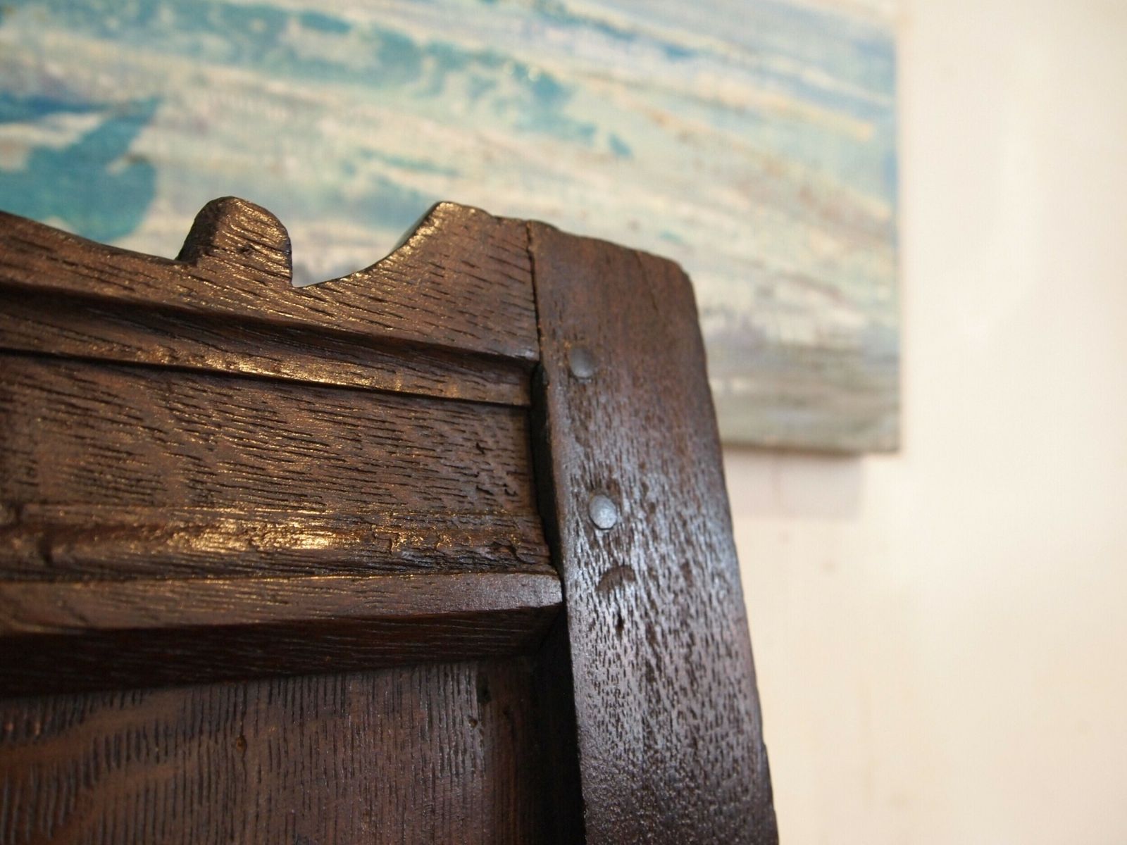 Chair Rare George I Scottish Lambing Chair Oak C1720 photo vinterior