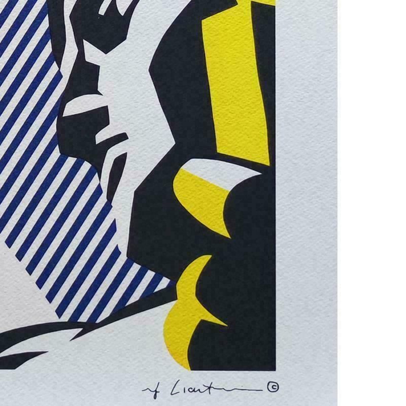 1980s Original Roy Lichtenstein "I Love Liberty" Limited Edition Lithograph photo for sale