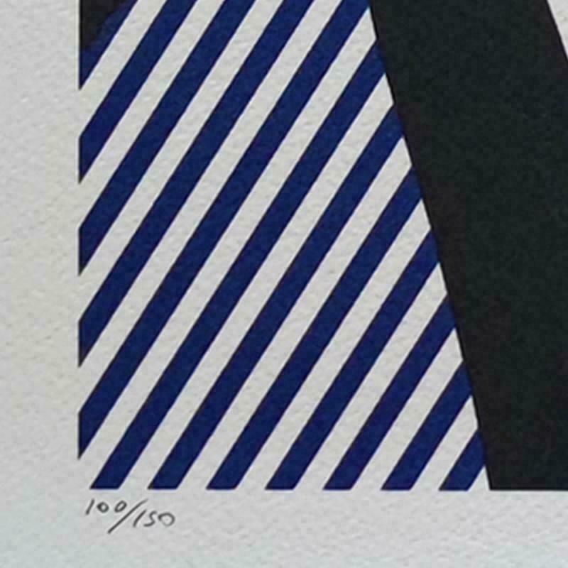 1980s Original Roy Lichtenstein "I Love Liberty" Limited Edition Lithograph photo Art