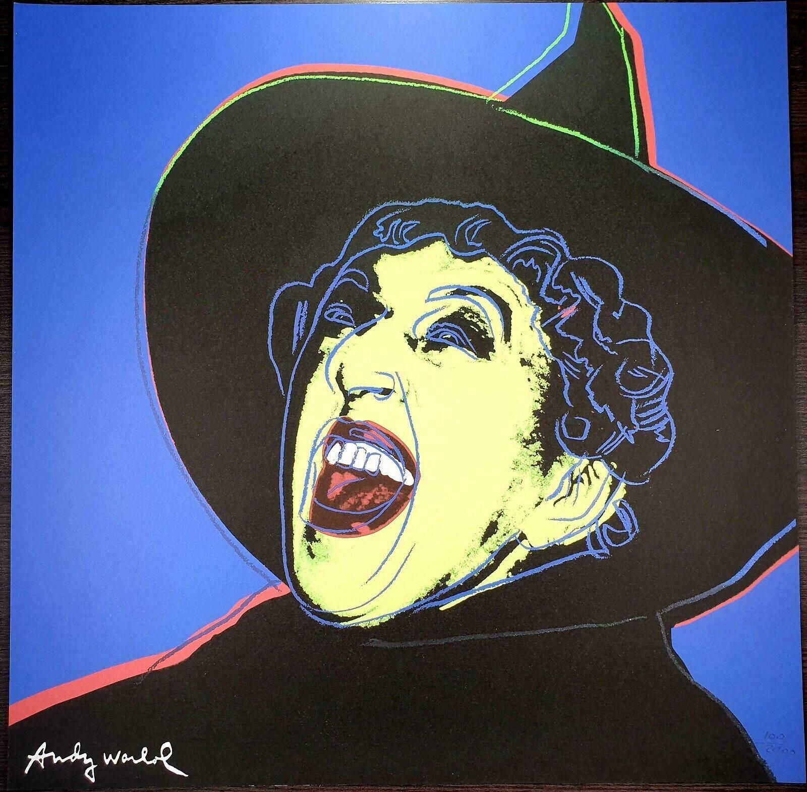 1986 Andy Warhol Lithograph The Witch Carnegie Museum Of Art Edition photo buy