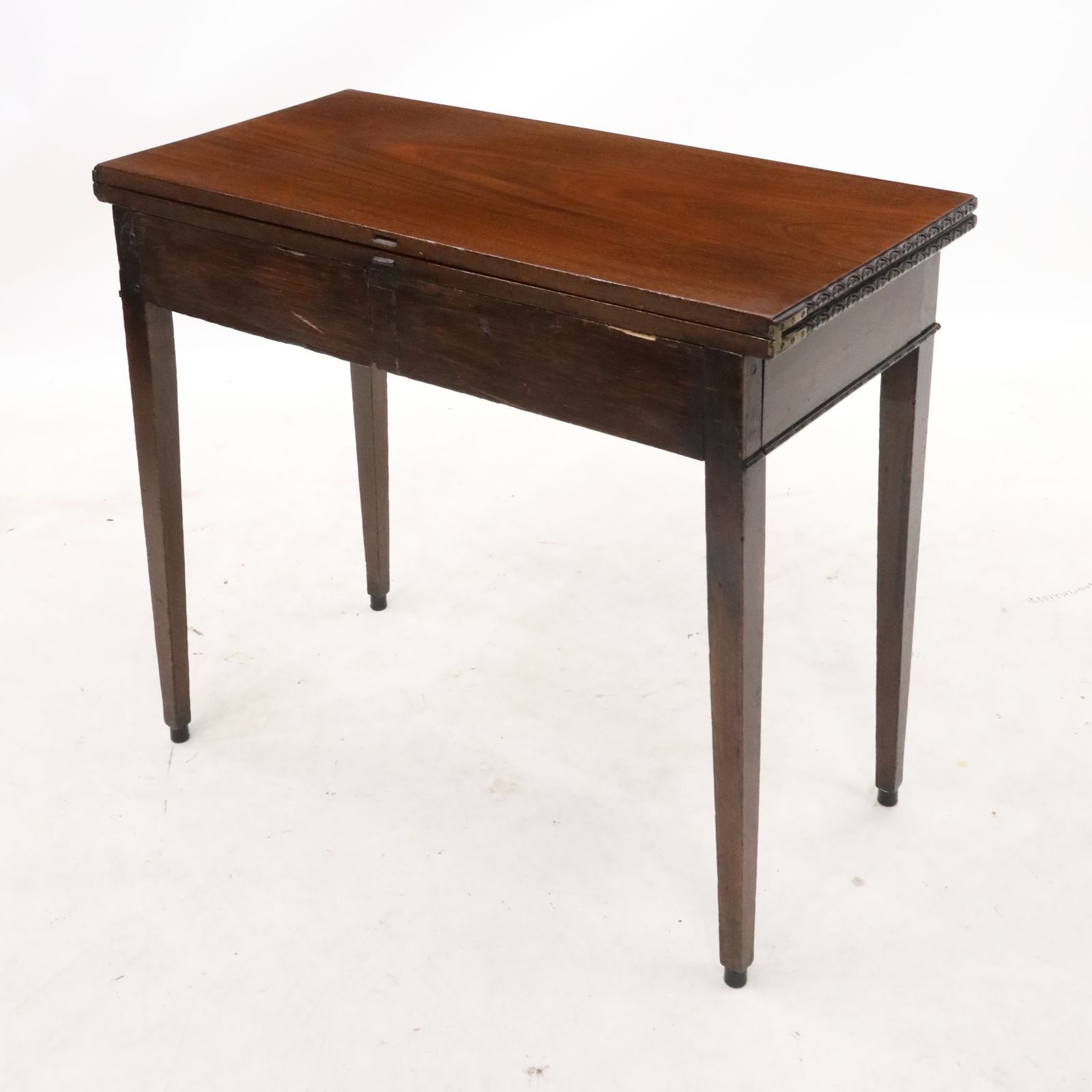 Early Victorian Mahogany Side Table Fold Over Top Free Uk Delivery photo for sale