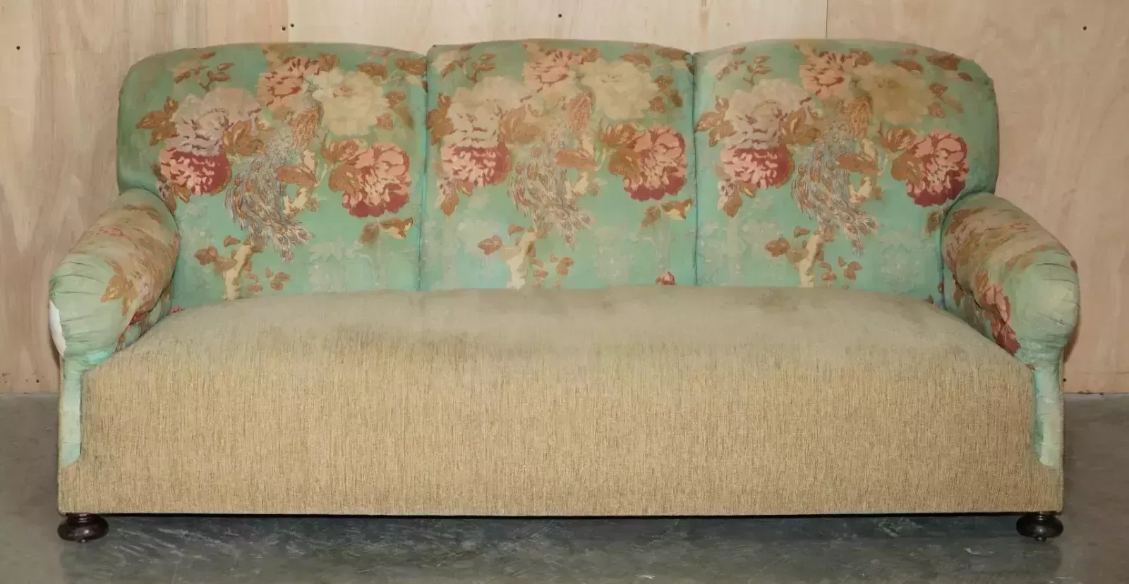 Antique Victorian Maple & Co Howard English Country House Sofa Part Of Suite photo furniture