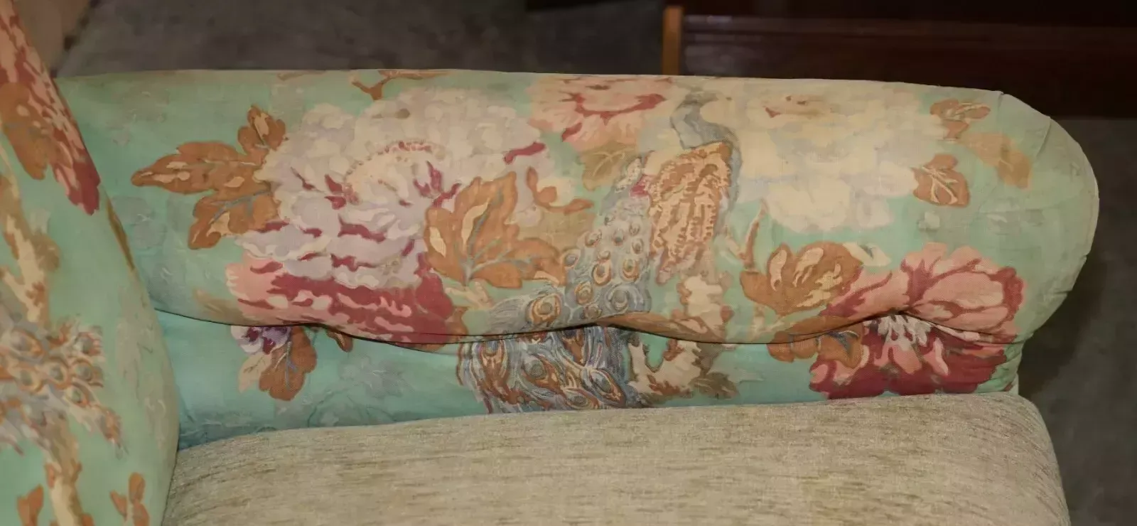 Antique Victorian Maple & Co Howard English Country House Sofa Part Of Suite photo vintage