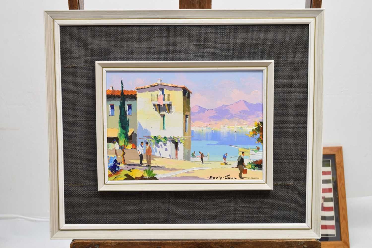 Cecil Rochfort D'oyly John (British, 1906–1993)   Oil On Canvas   'Santa Margarita' photo for sale
