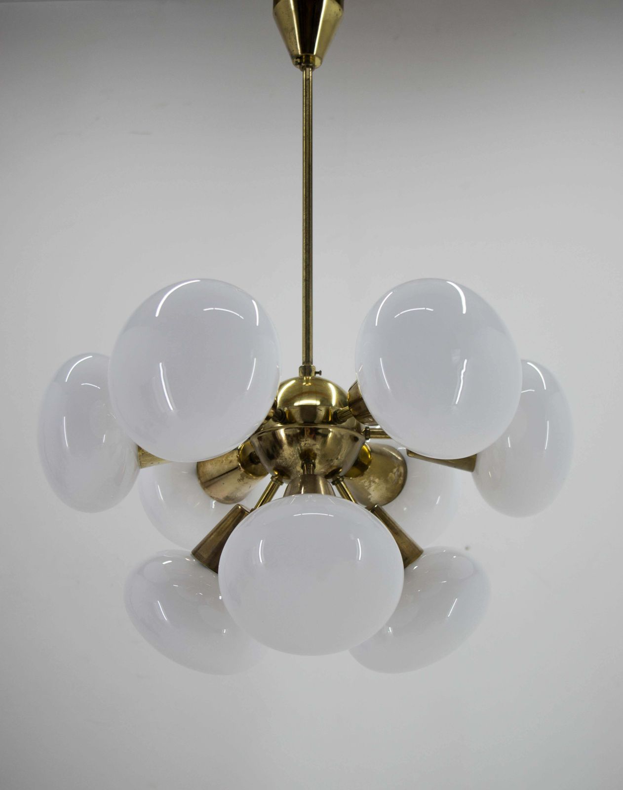 Set Of Two Sputnik Chandeliers By Kamenicky Senov, 1970s photo for sale