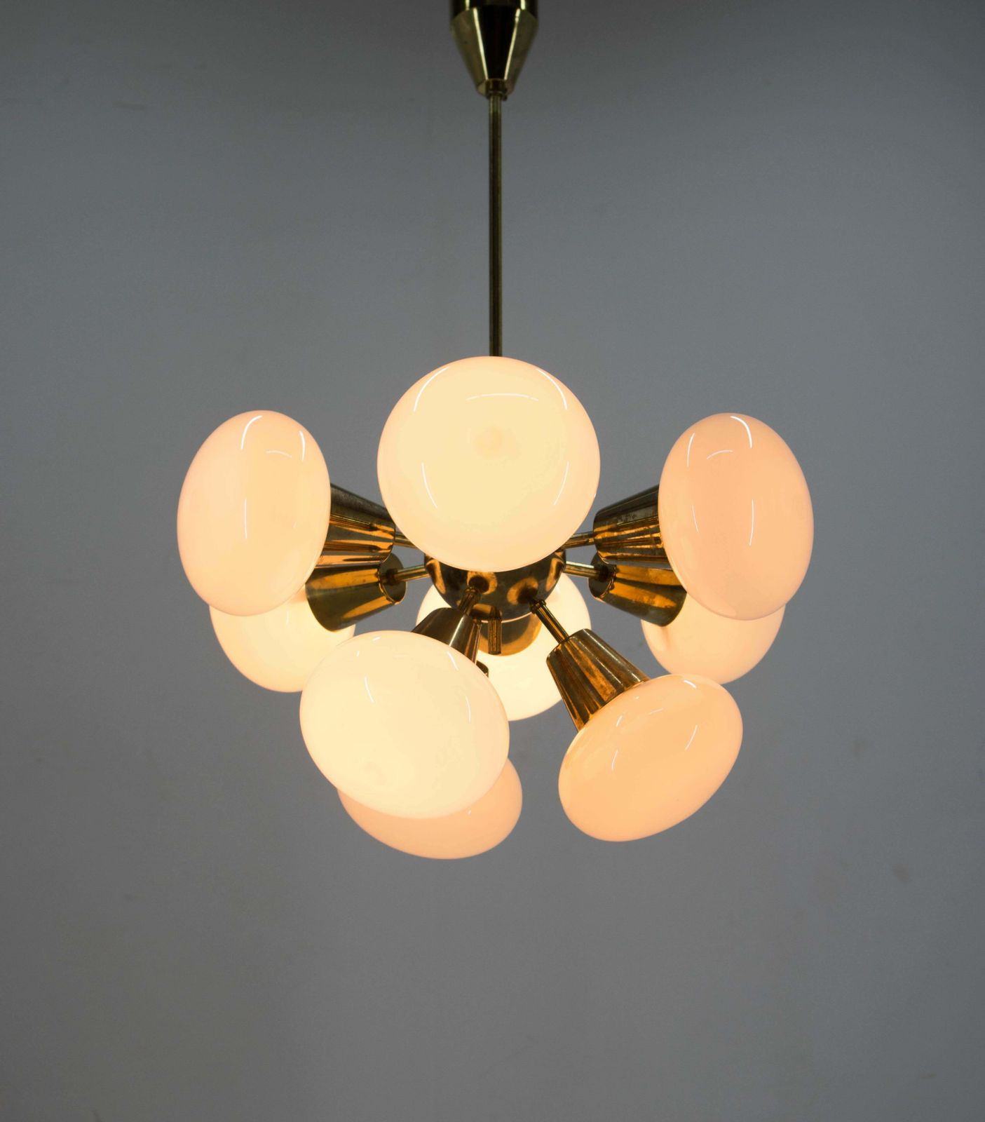 photo furniture Set Of Two Sputnik Chandeliers By Kamenicky Senov, 1970s