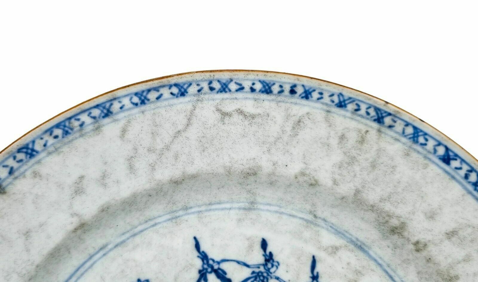 Early 18th Century Yongzheng Chinese Blue And White Porcelain Plate Of Scholars photo buy