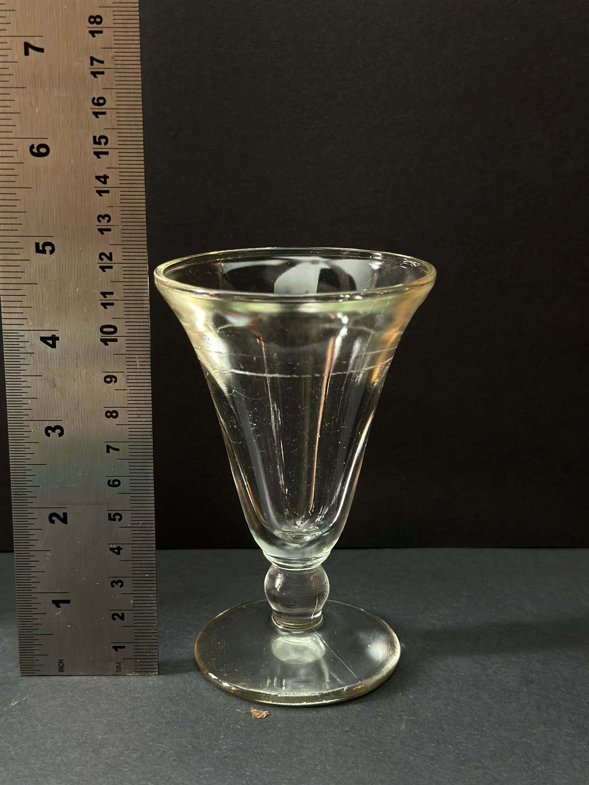 French 1930’s Tulip Champagne Glasses Set Of Four (4) Bistro photo Home Decor