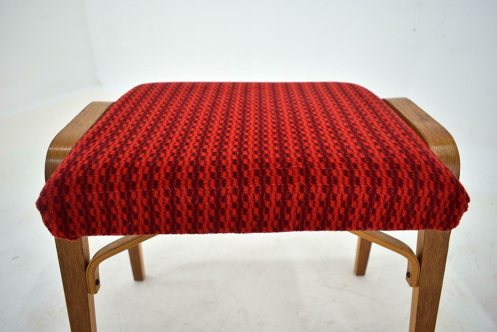 616.0 1960s Ludvik Volak Beech Stools By Drevopodnik Holesov, Czechoslovakia photo