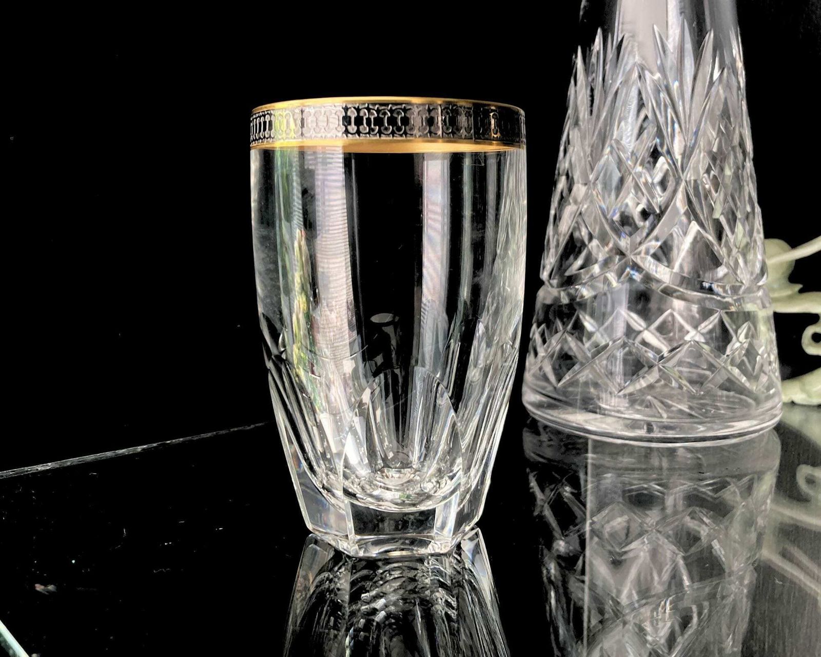 Kristallen Waterglazen | 6 Stuks | Lady Hamilton Moser, Oertel photo for sale