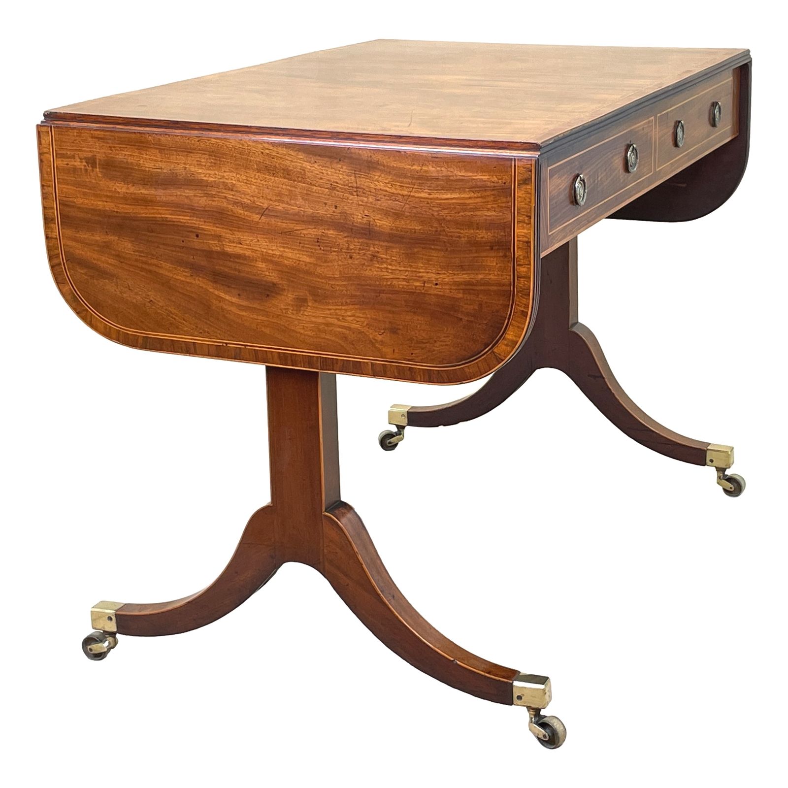 Georgian 18th Century Mahogany Table (England, Circa 1790) photo 5500.0