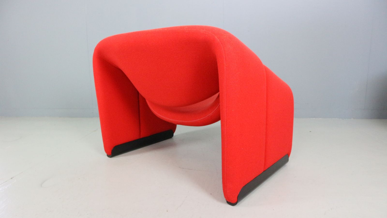 photo furniture Pierre Paulin Set Of 2 F598 Groovy Armchairs For Artifort New Upholstery, 1972