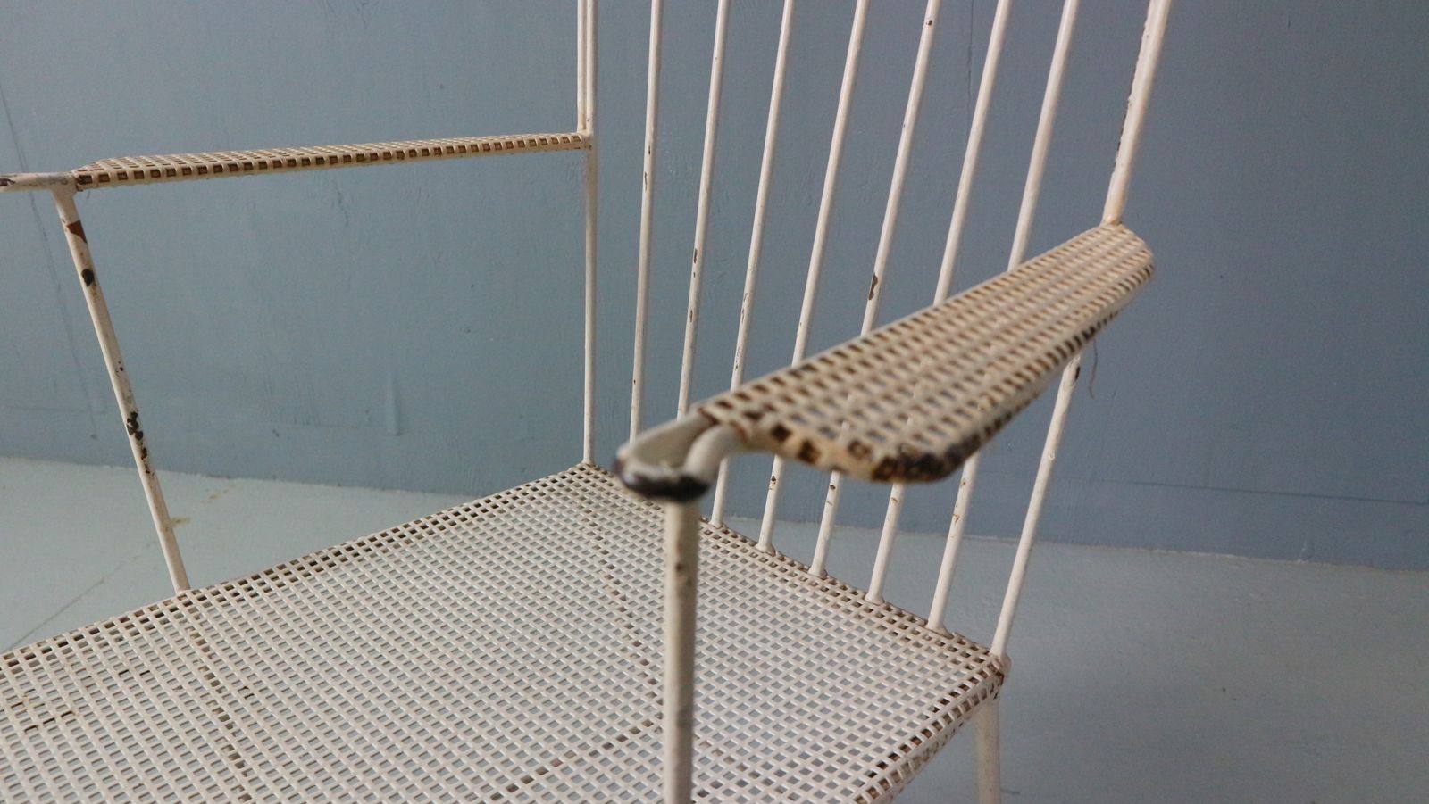 Rare Lyra Iron Armchair By Anna Lülja Praun & Thomas Lauterbach Sonett photo furniture