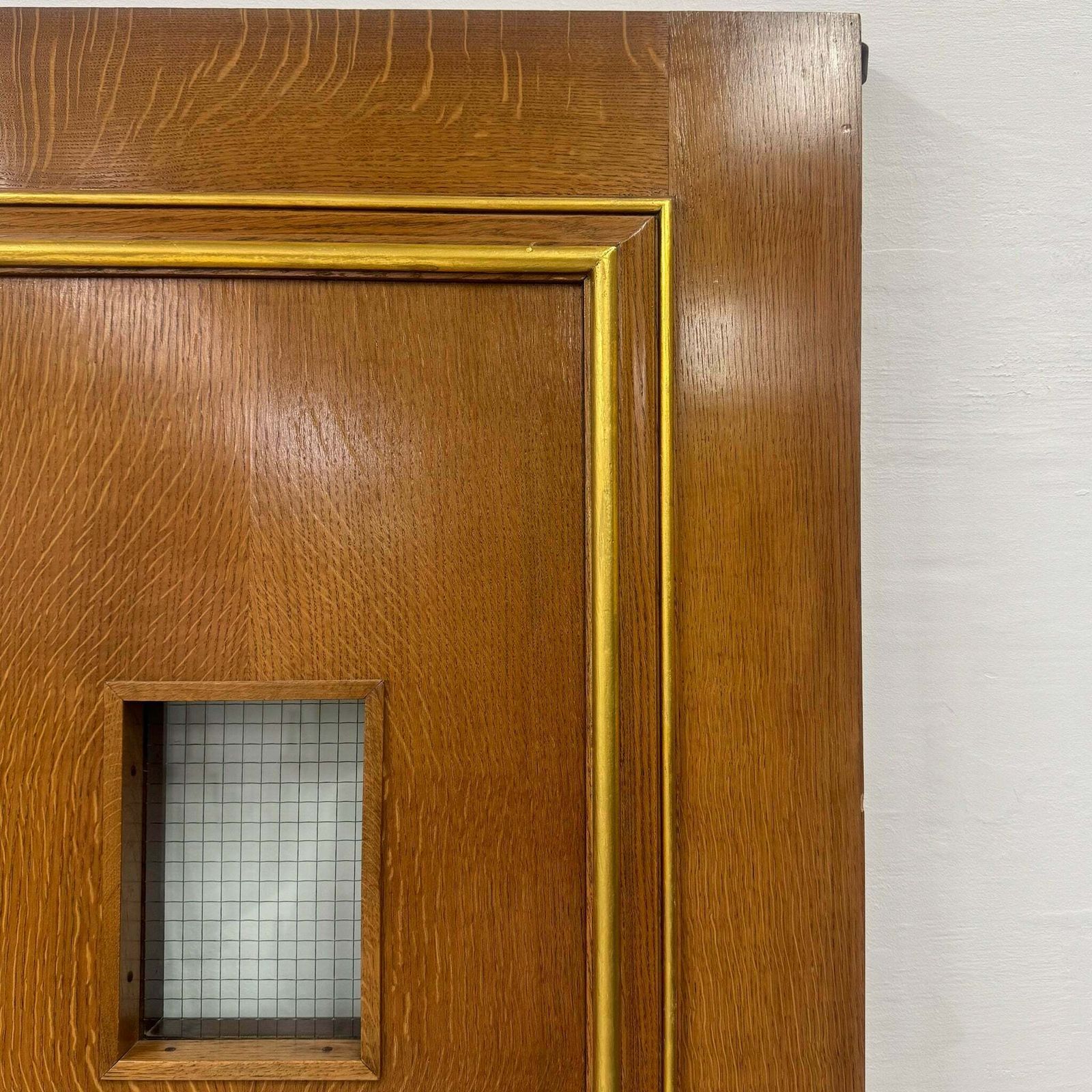 Clothworkers' Pair Of Doors With Georgian Wire Viewing Windows   214.5cm X 157.5cm photo Home Fixtures