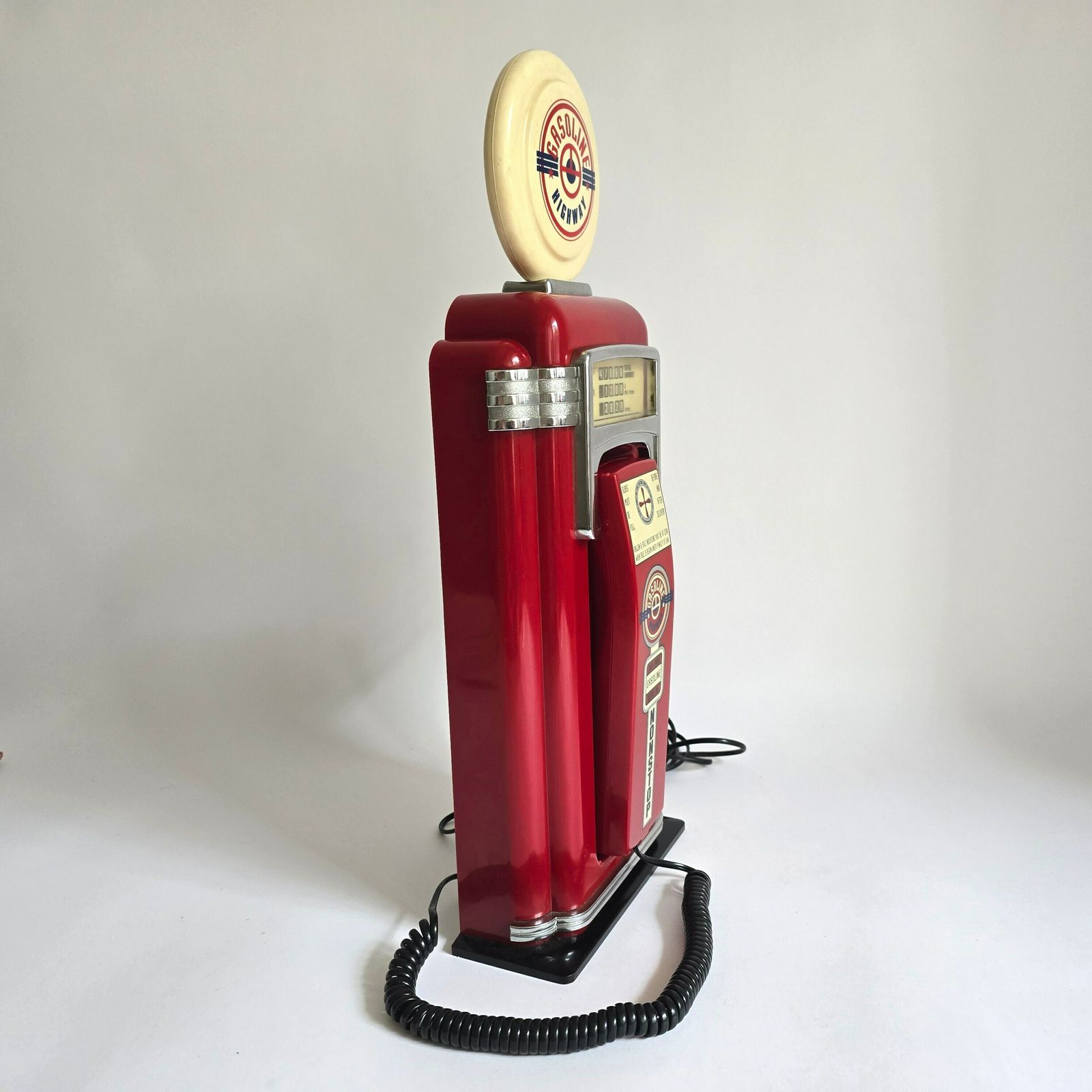 Vintage Desk Wall Phone Gasoline Highway Petrol Pump photo furniture
