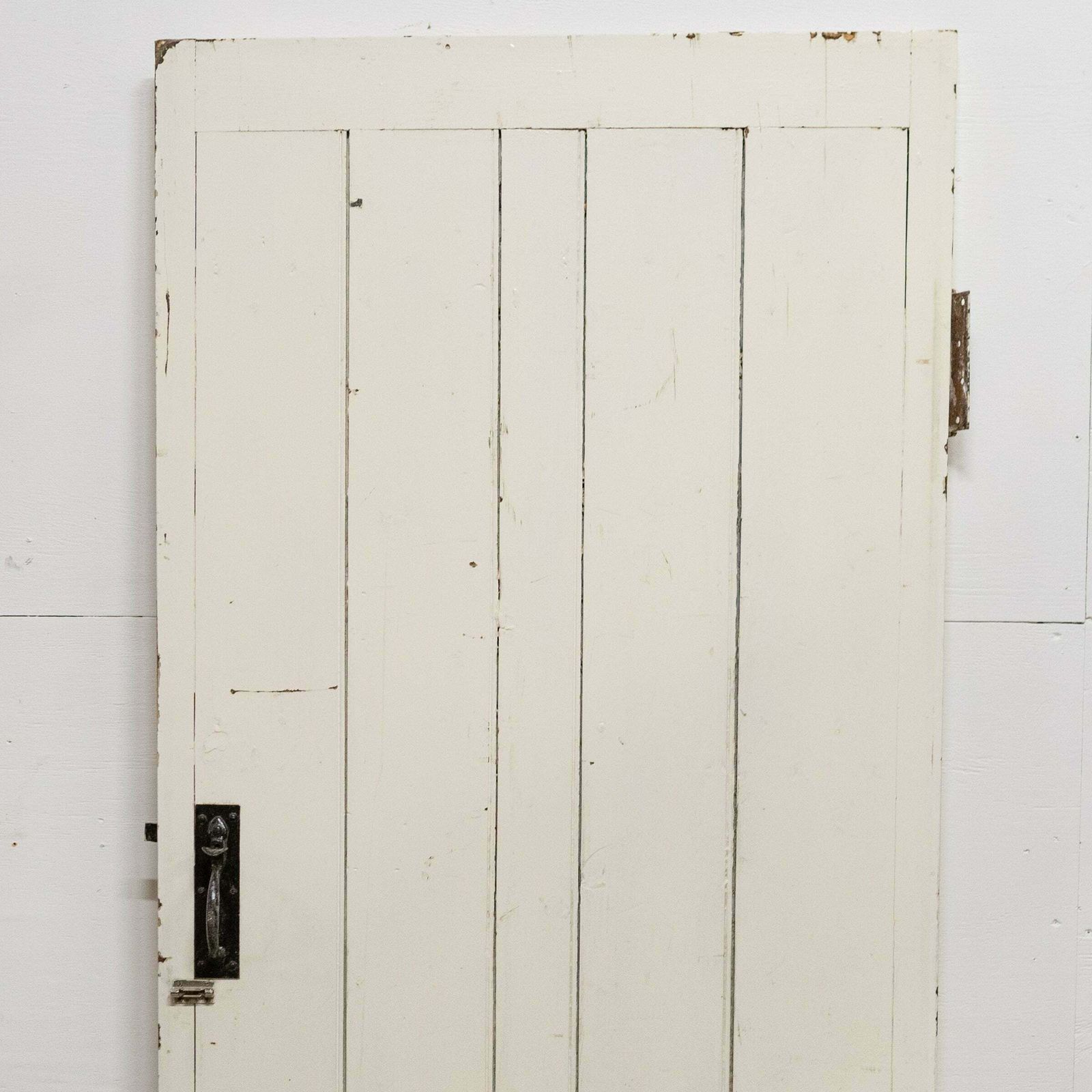 Antique Victorian Pine Latch Door   183cm X 82cm photo furniture
