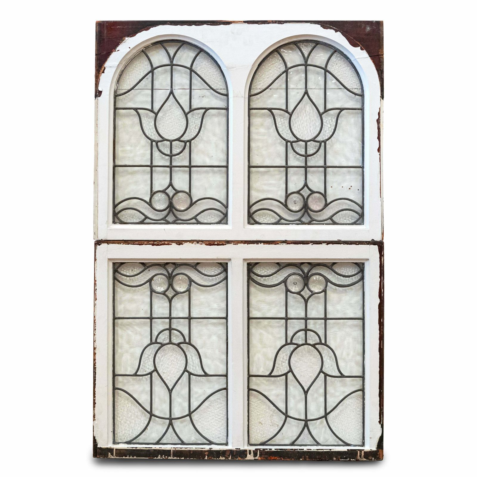 Reclaimed Stained Glass Arched Windows | Westminster Chapel