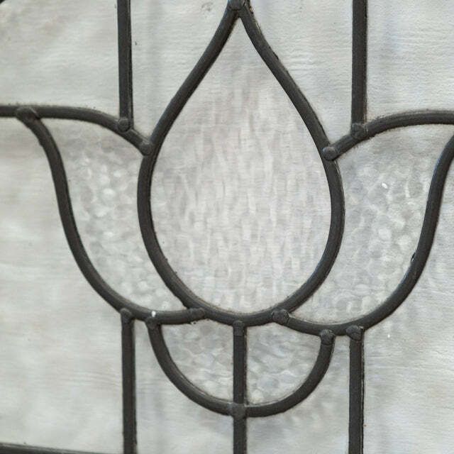 Reclaimed Stained Glass Arched Windows | Westminster Chapel photo vinterior