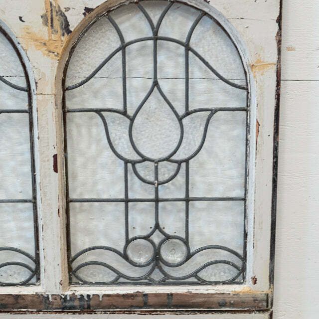 photo furniture Reclaimed Stained Glass Arched Windows | Westminster Chapel