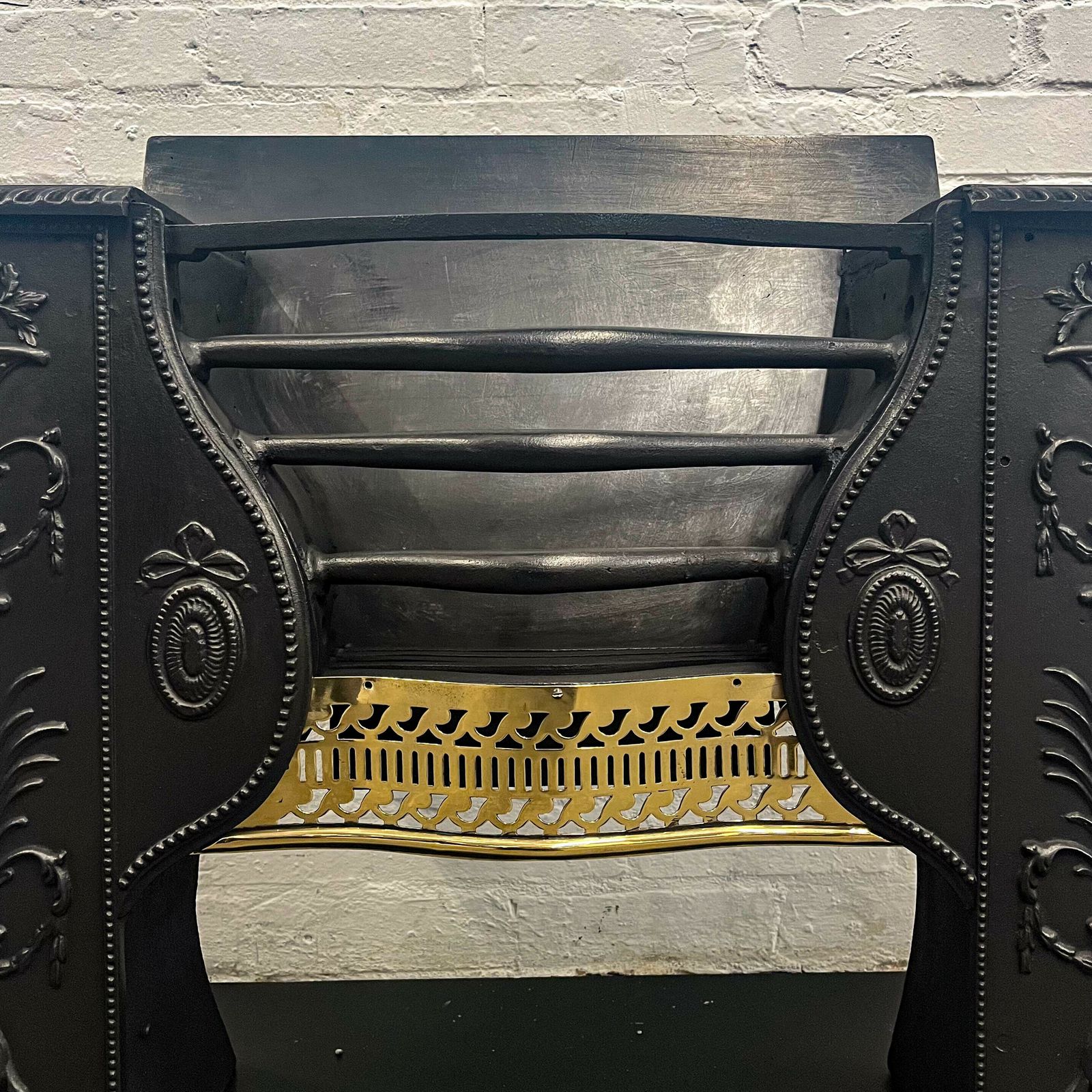 Regency Antique Hob Grate In The Manner Of Robert Adam photo Home Fixtures