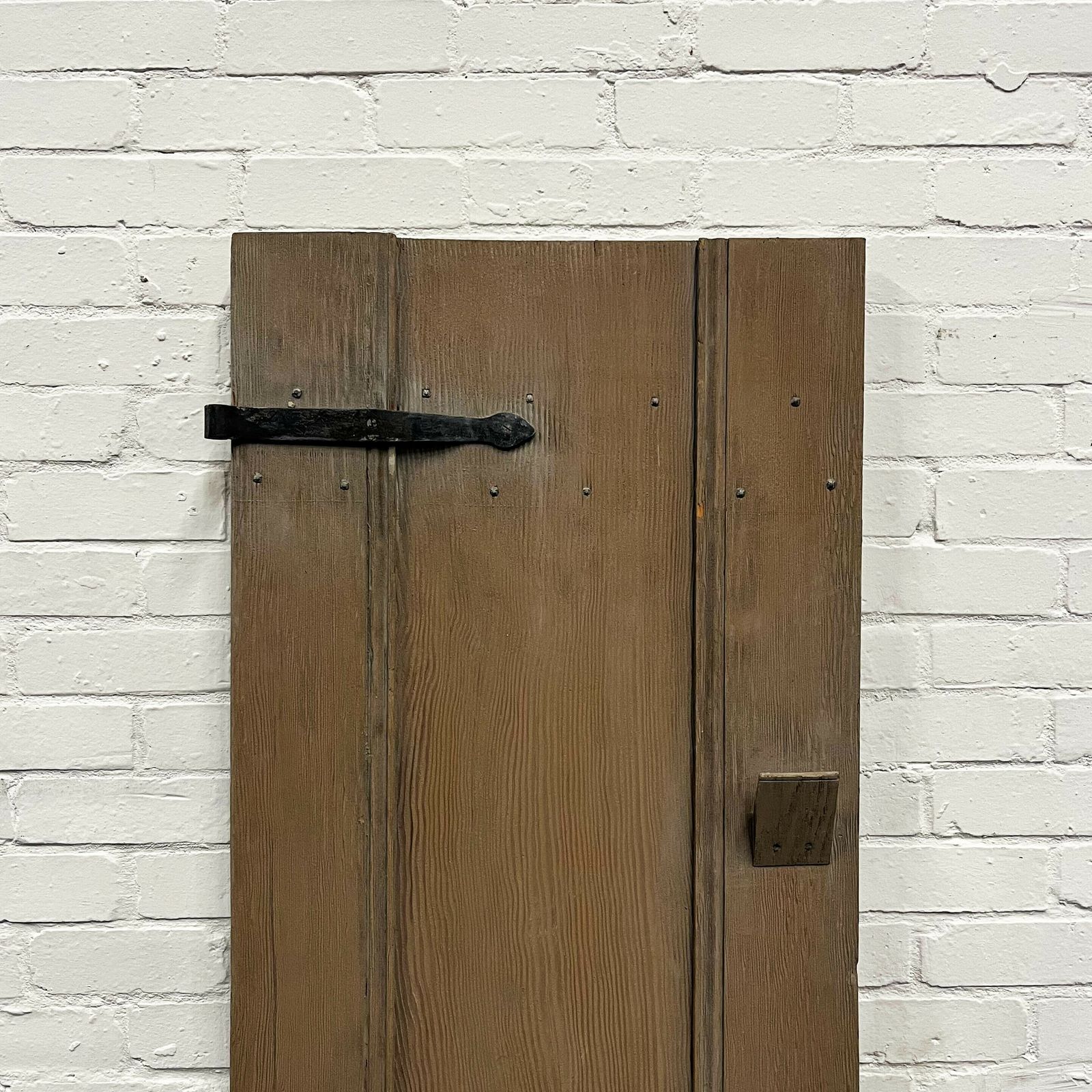Antique Victorian Pine Latch Door   186cm X 59cm photo furniture