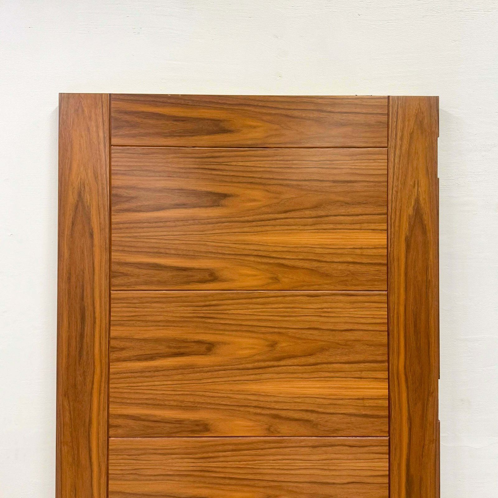 Modern Walnut Veneered Clothworker Fire Door   210cm X 91.5cm photo for sale