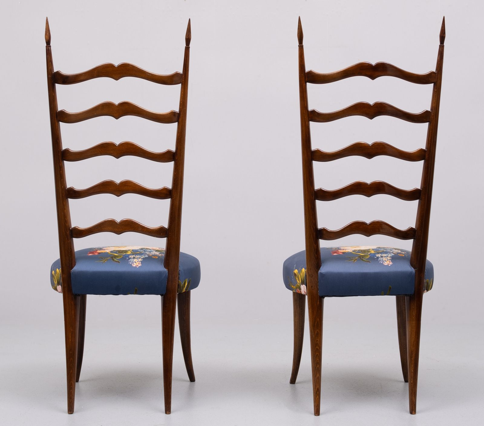 Set Ladder Back Chairs Paolo Buffa 1950s Italy photo buy