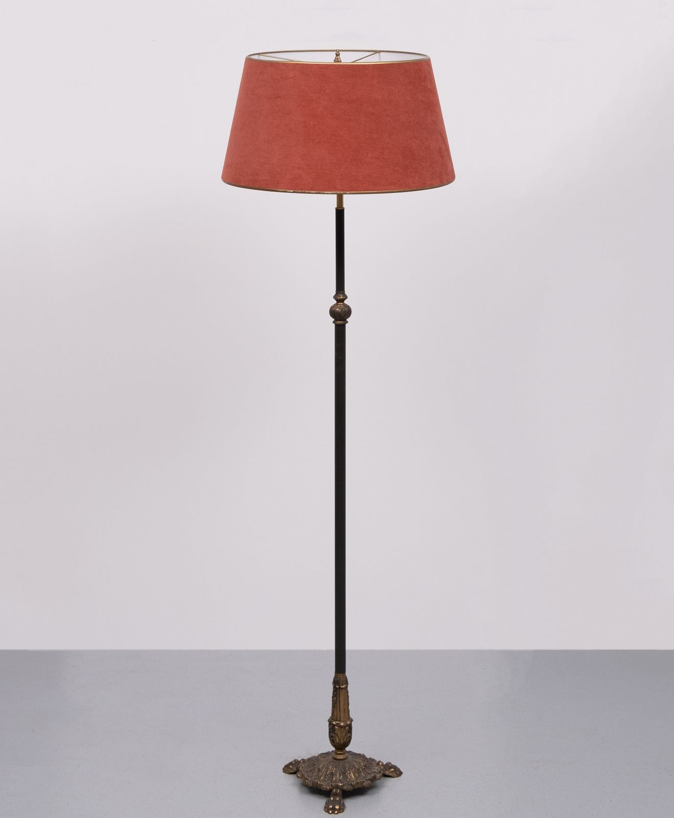 Classic Style Floor Lamp With Shade 1970s France