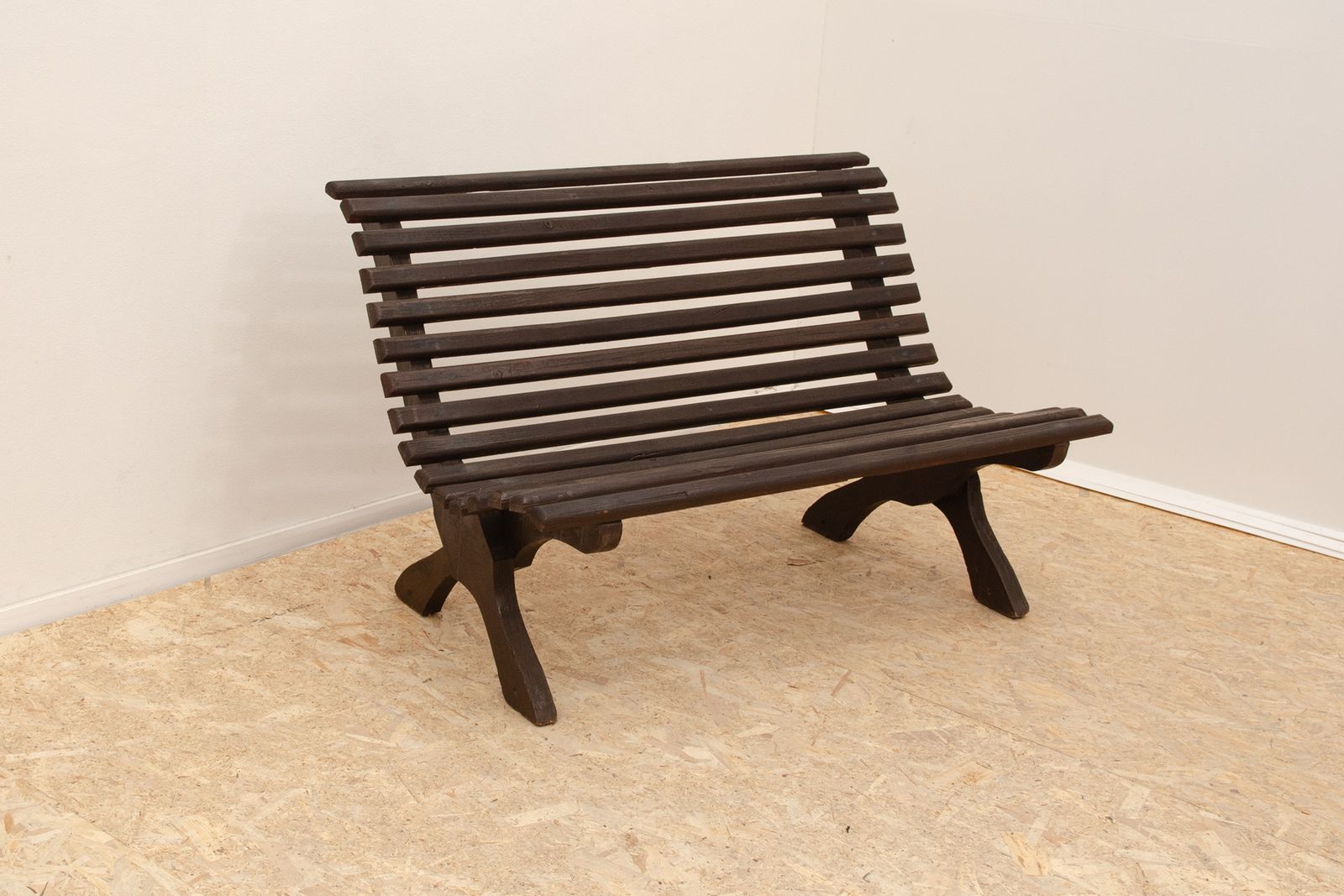 Vintage Garden Bench, 1980s, Czechoslovakia photo furniture