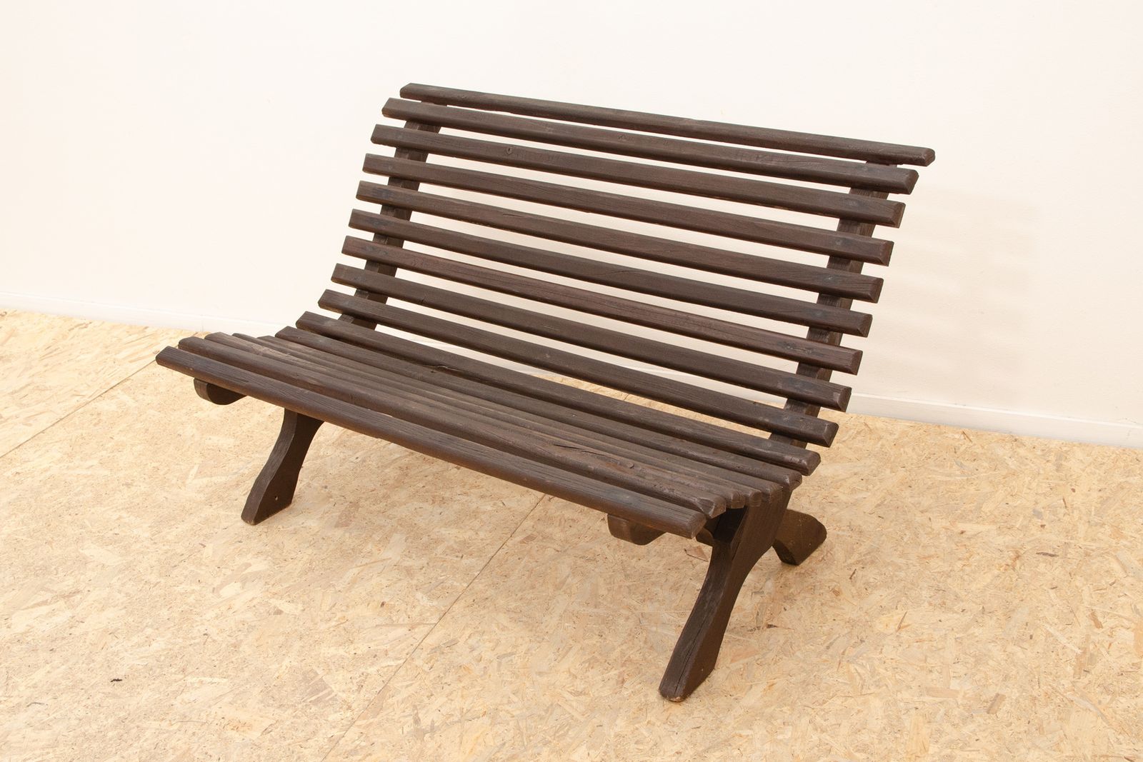 Vintage Garden Bench, 1980s, Czechoslovakia photo vinterior