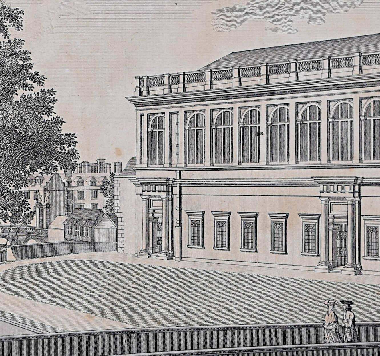 Peter Spendelowe Lamborn Trinity College And John's College, Cambridge Engraving By P S Lamborn photo Art
