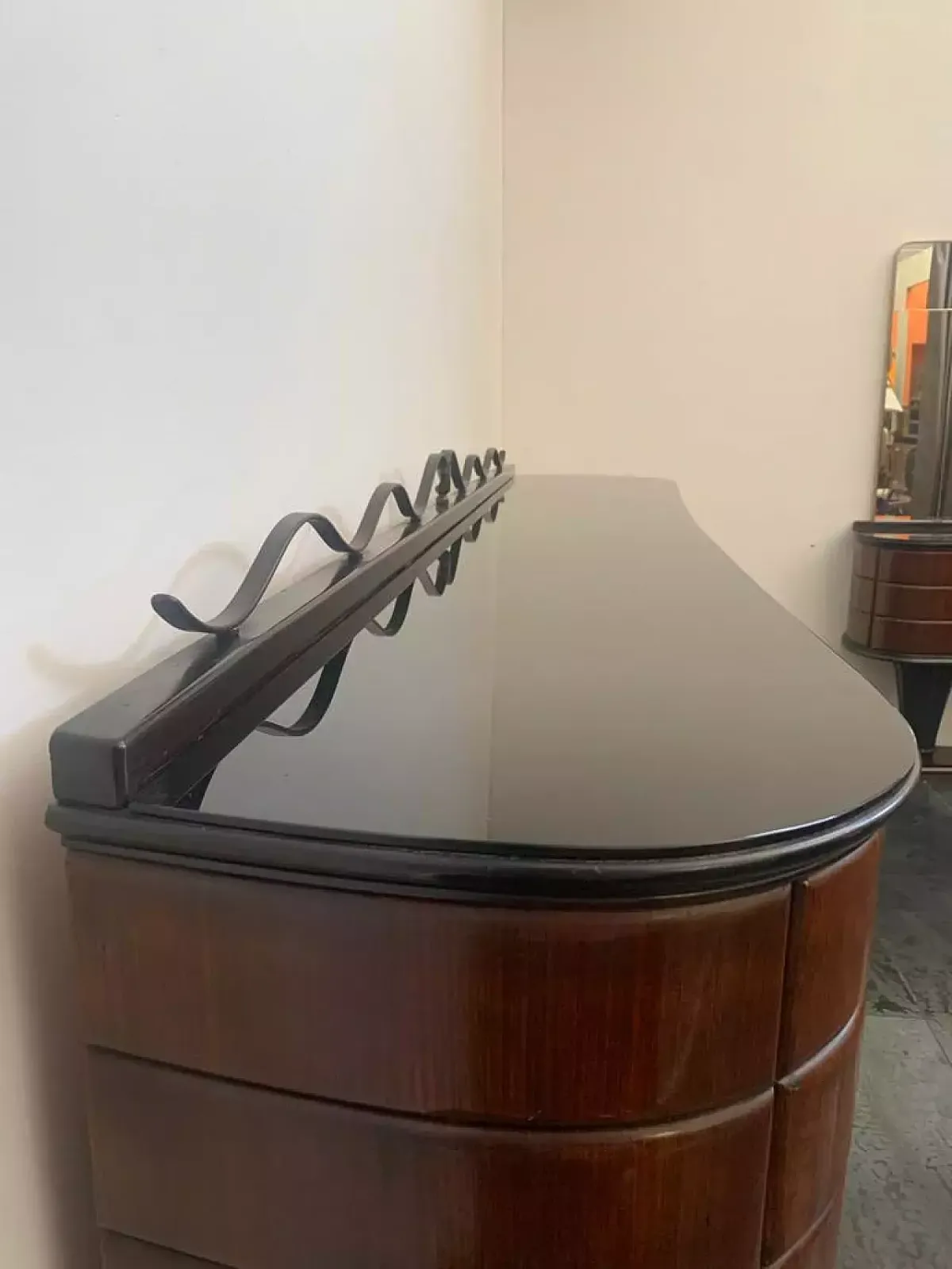 Shaped And Rusticated Sideboard Attributed To Vittorio Dassi, 1950s photo vinterior
