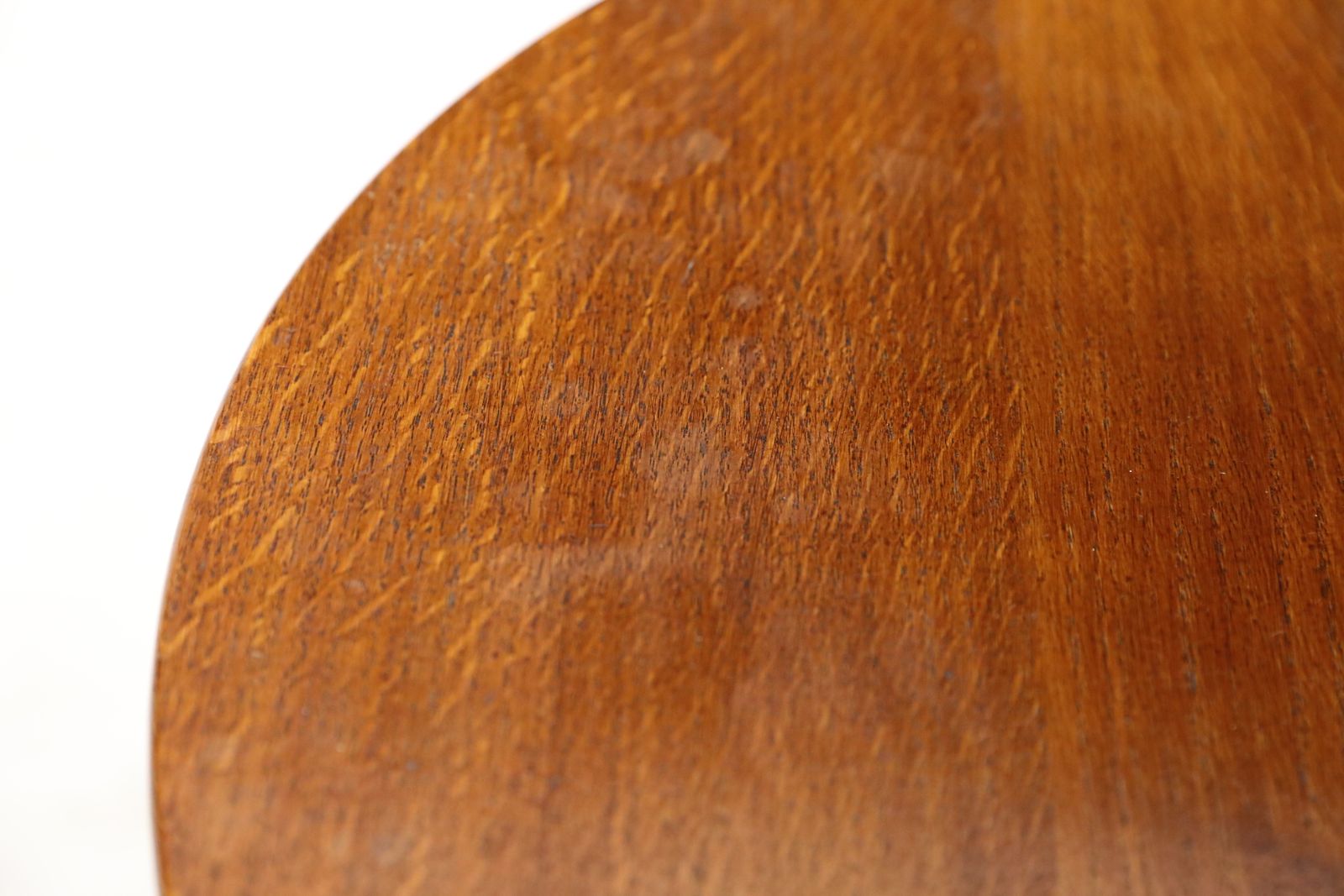 photo vinterior Old Charm Style Round Side Coffee Table Utility Furniture Stamp