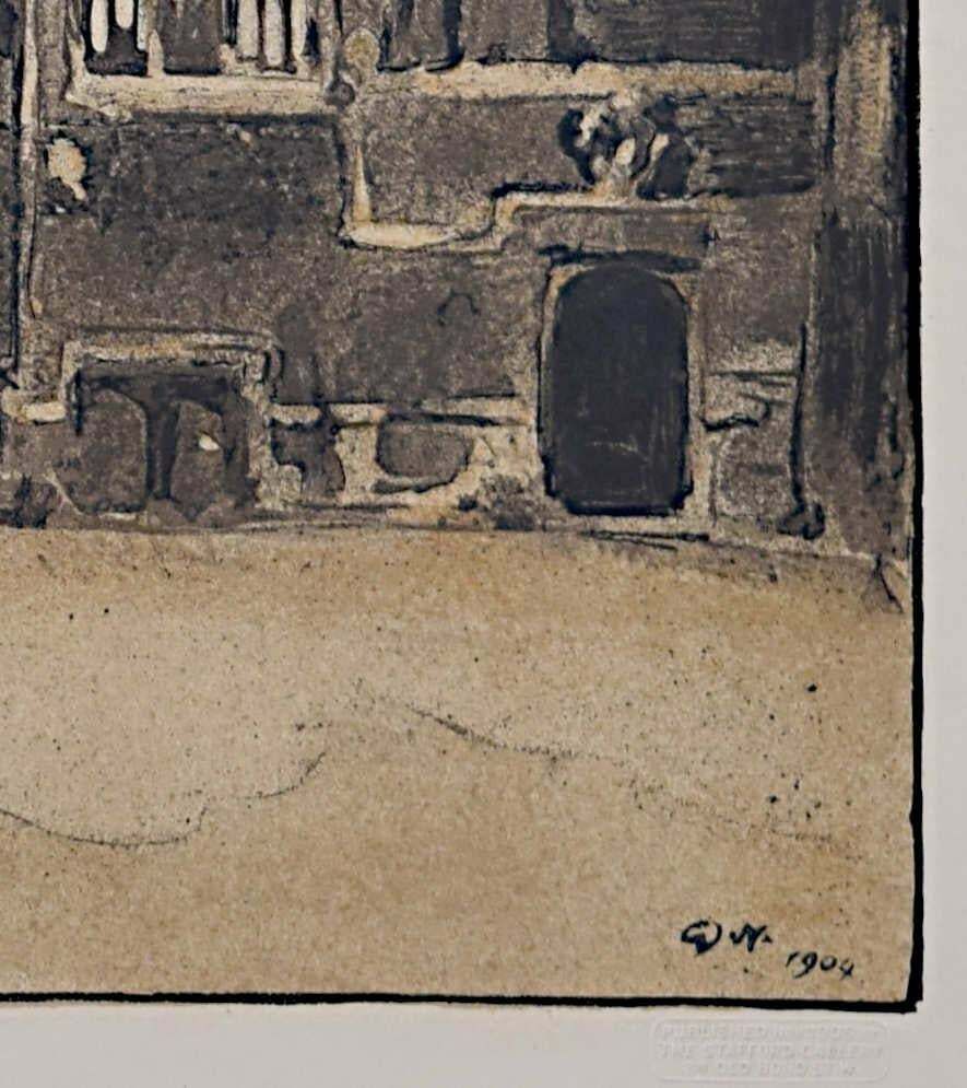 William Nicholson Oriel College, Oxford Lithograph By William Nicholson 1904 photo for sale
