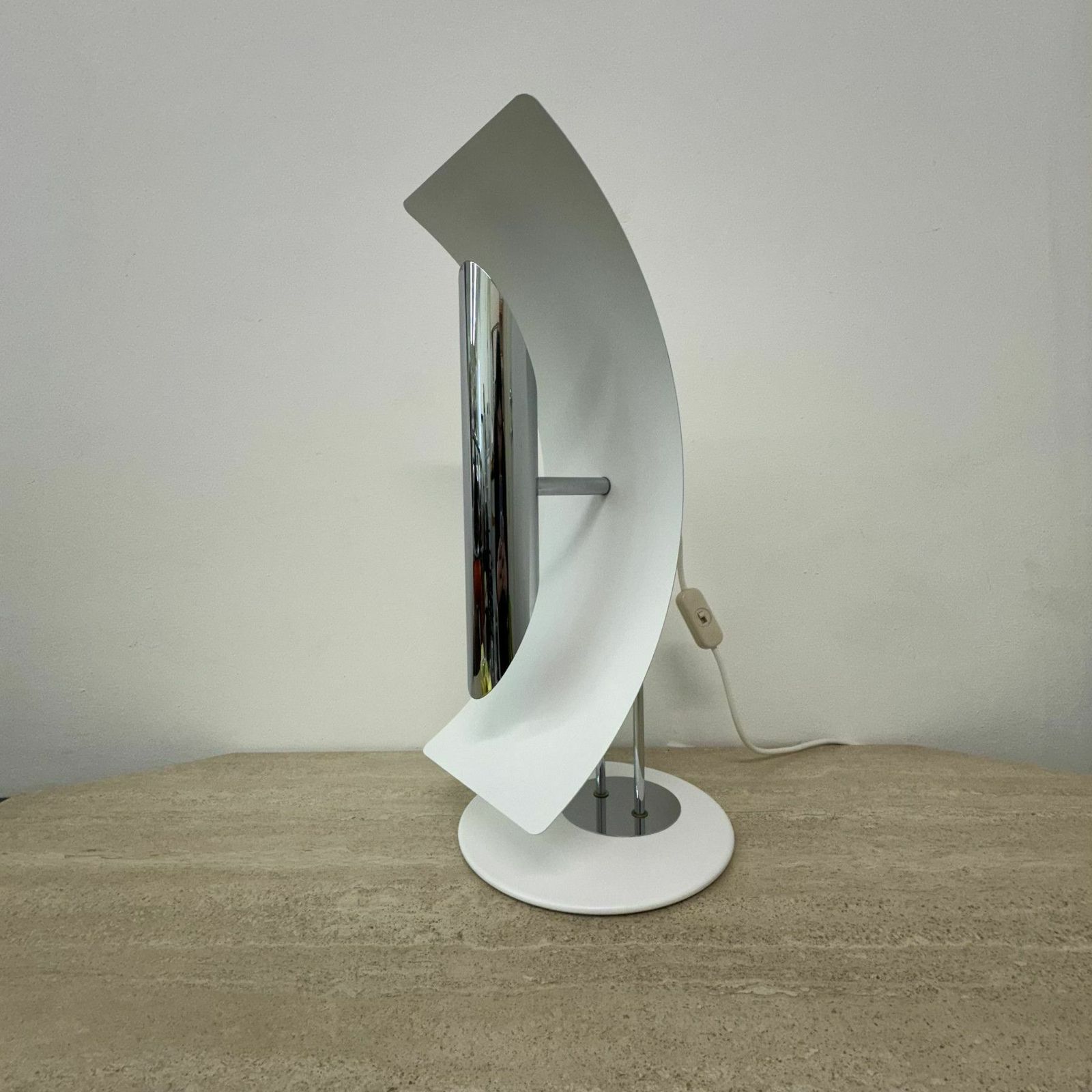 photo furniture Zeldzame Tafellamp Martinelli Luce Reggiani, Jaren 1970, Italië