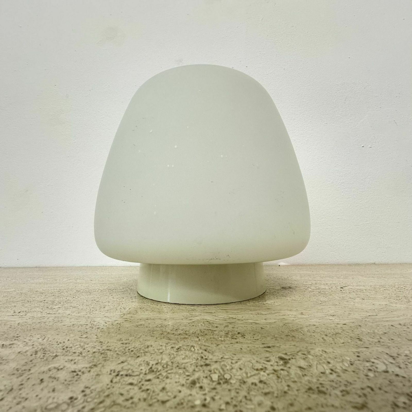 Opaline Glazen Art Deco Bauhaus Plafondlamp, Jaren 1930, Nederland photo furniture