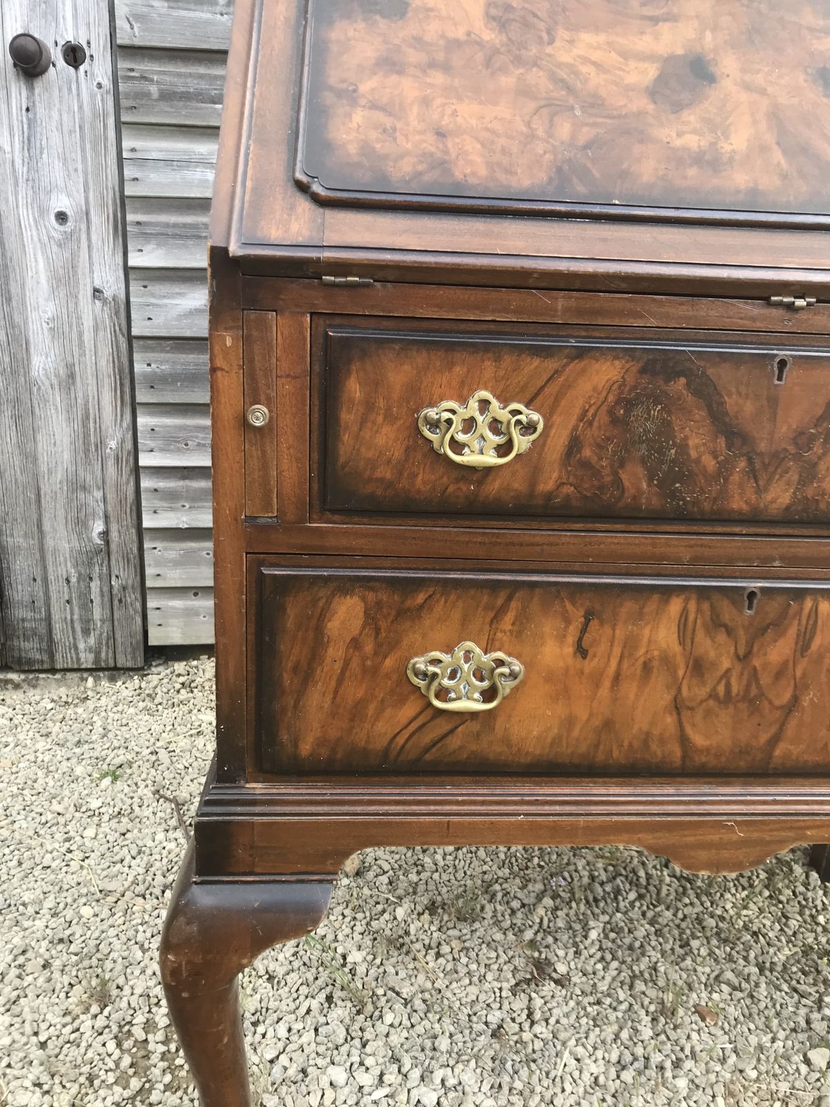 Wooden Secretary Desk Bureau photo vinterior
