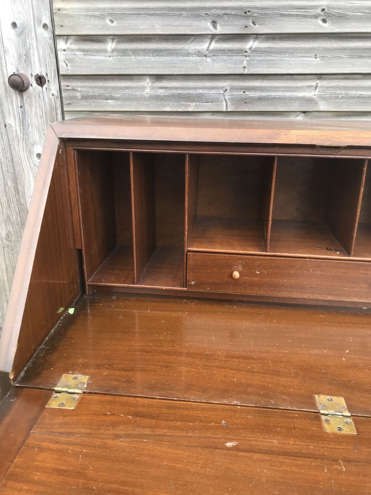 photo furniture Wooden Secretary Desk Bureau