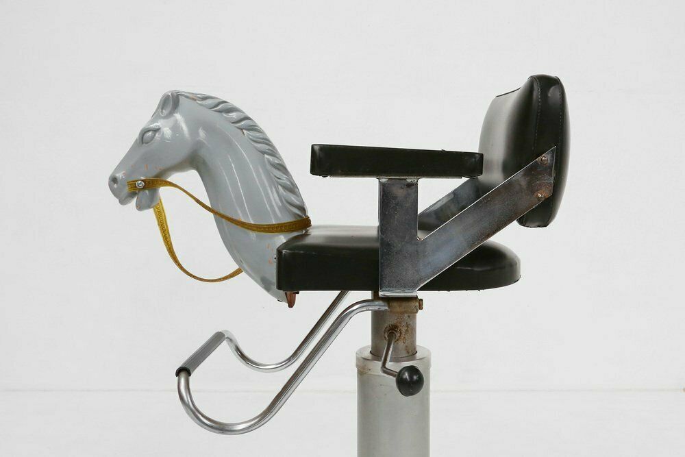 Children's Barber Chair With Horse Head, Belgium, 1950s photo 1218.0