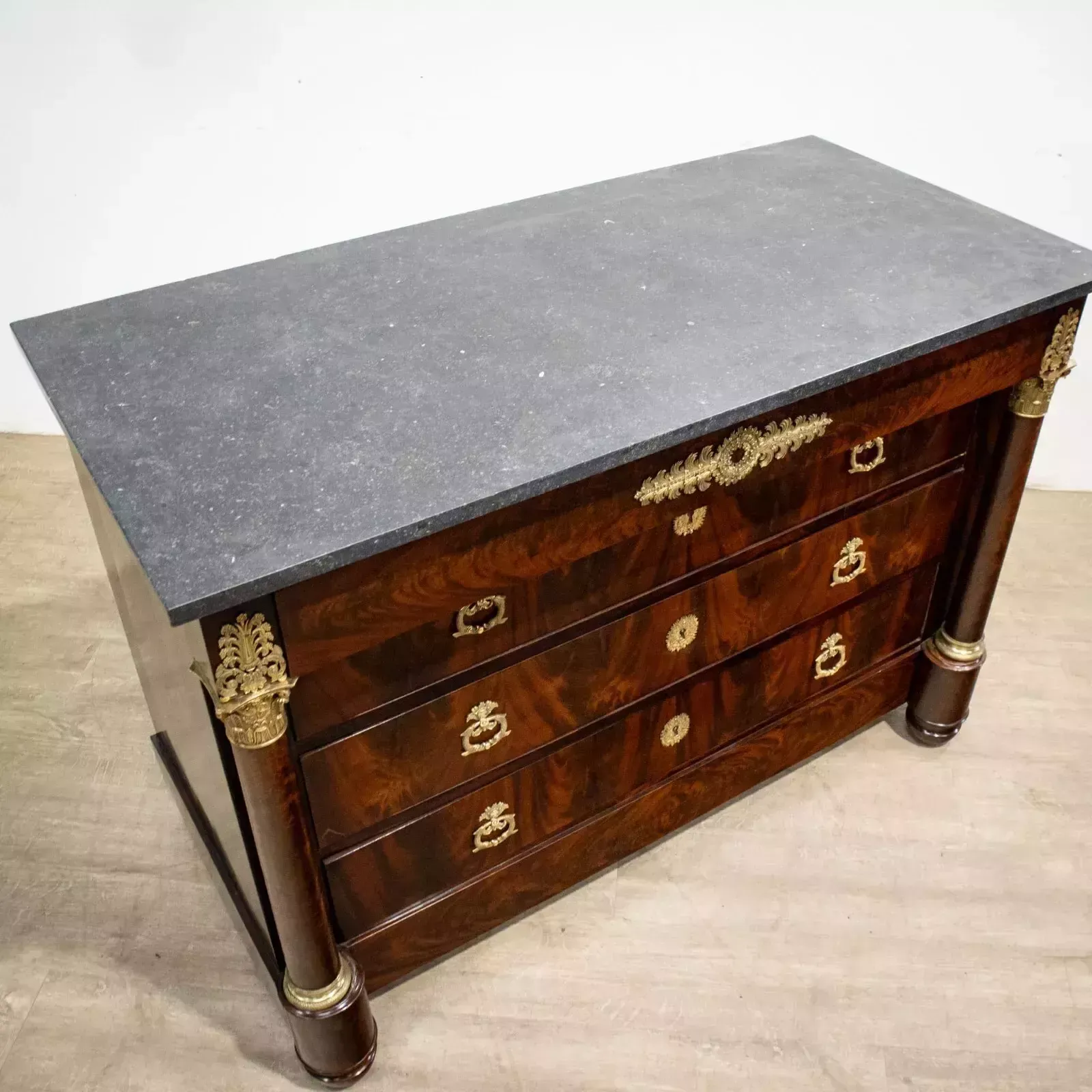photo buy French Mahogany Empire Commode