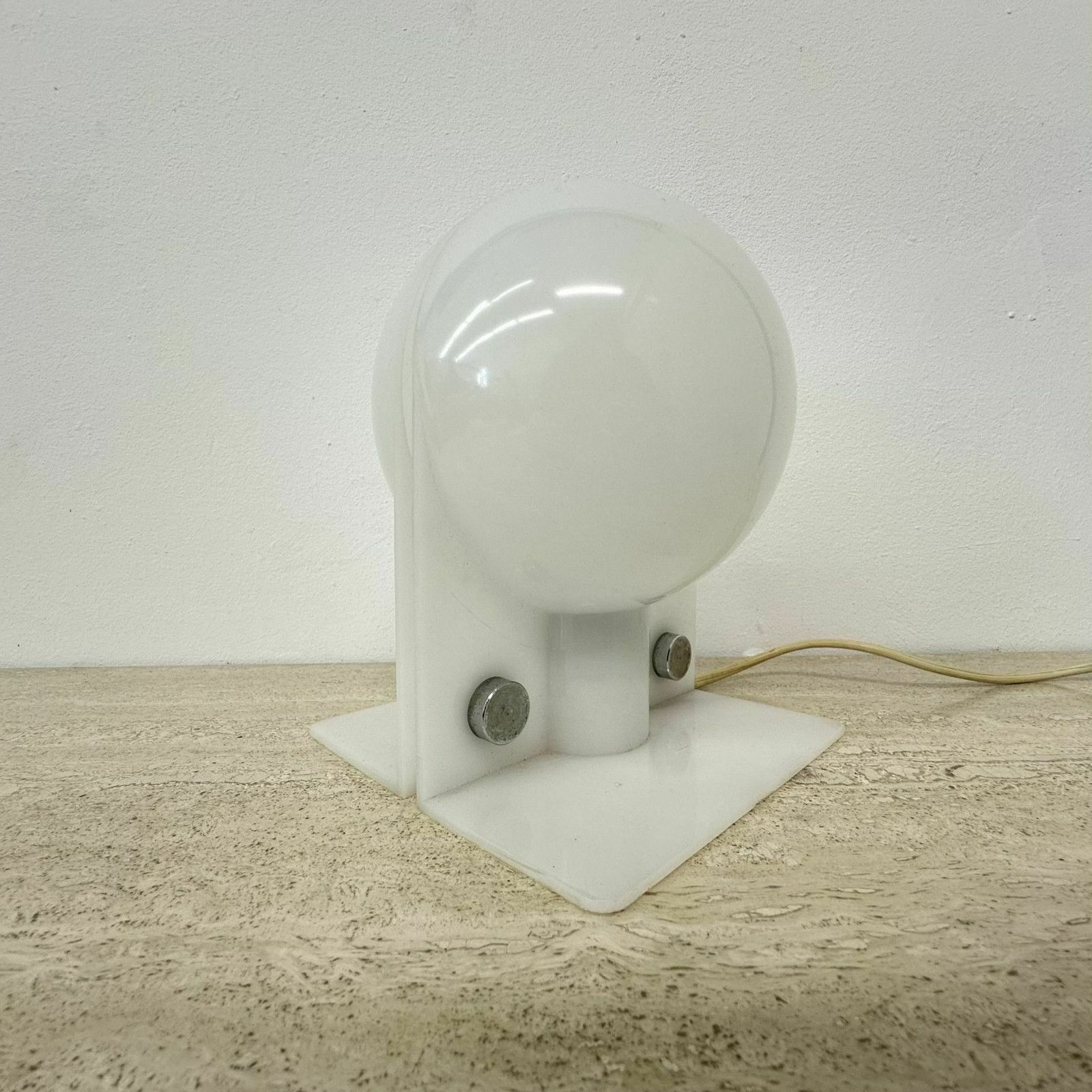 photo for sale Vintage Sirio Lamp Van Sergio Brazzoli Voor Harvey Guzzini, Jaren 1970, Space Age